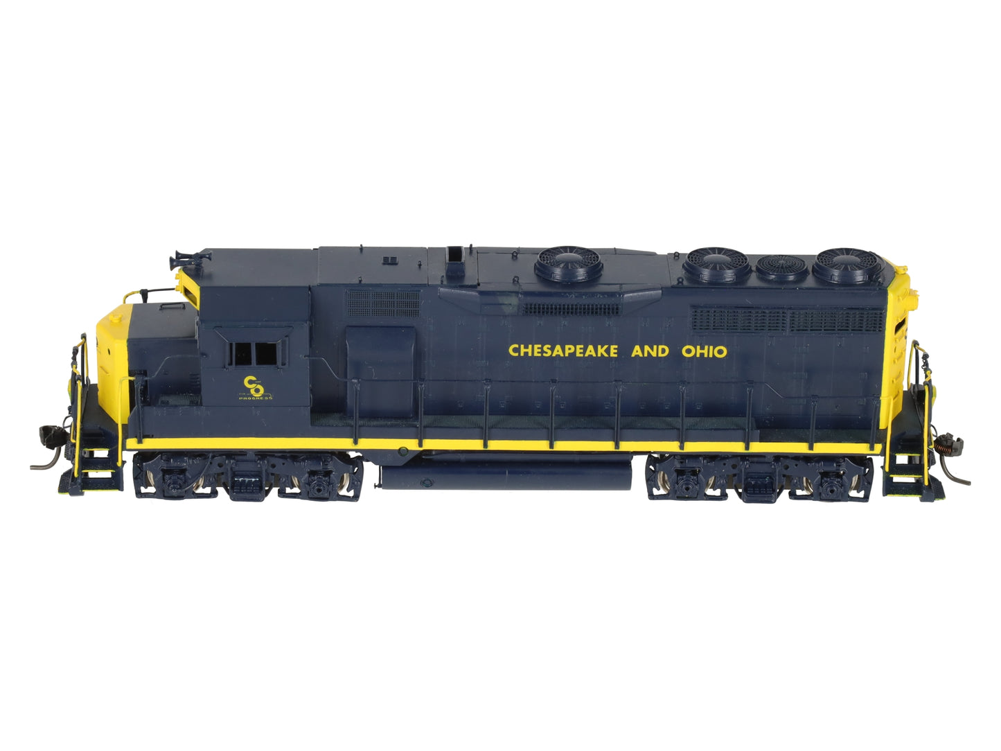 Oriental Limited HO BRASS C&O EMD GP35 Low Hood Diesel Locomotive - Painted EX/Box