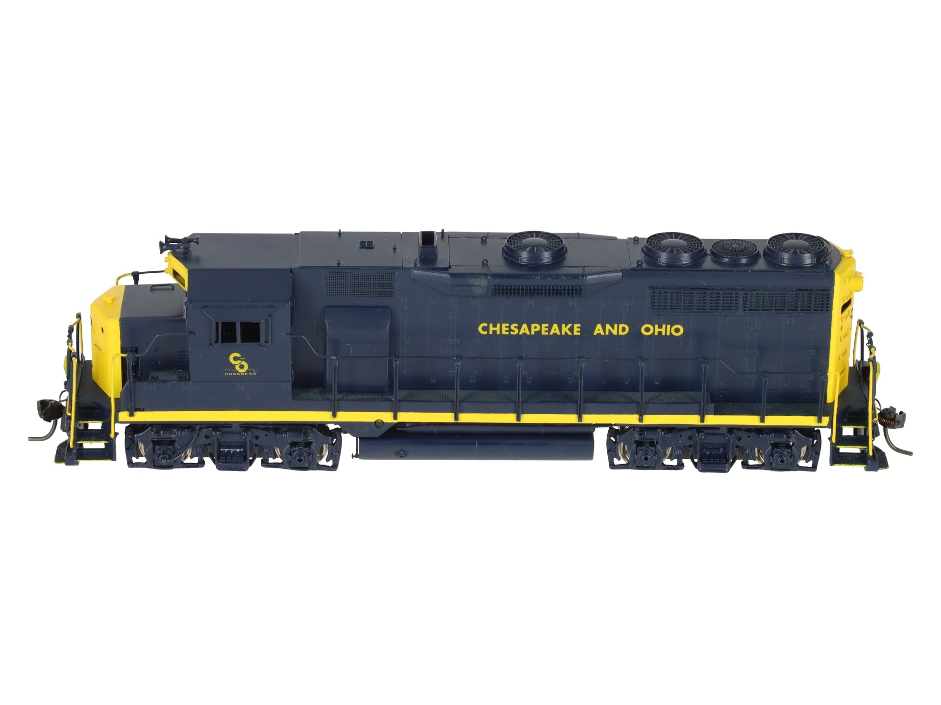 Oriental Limited HO BRASS C&O EMD GP35 Low Hood Diesel Locomotive - Painted EX/Box