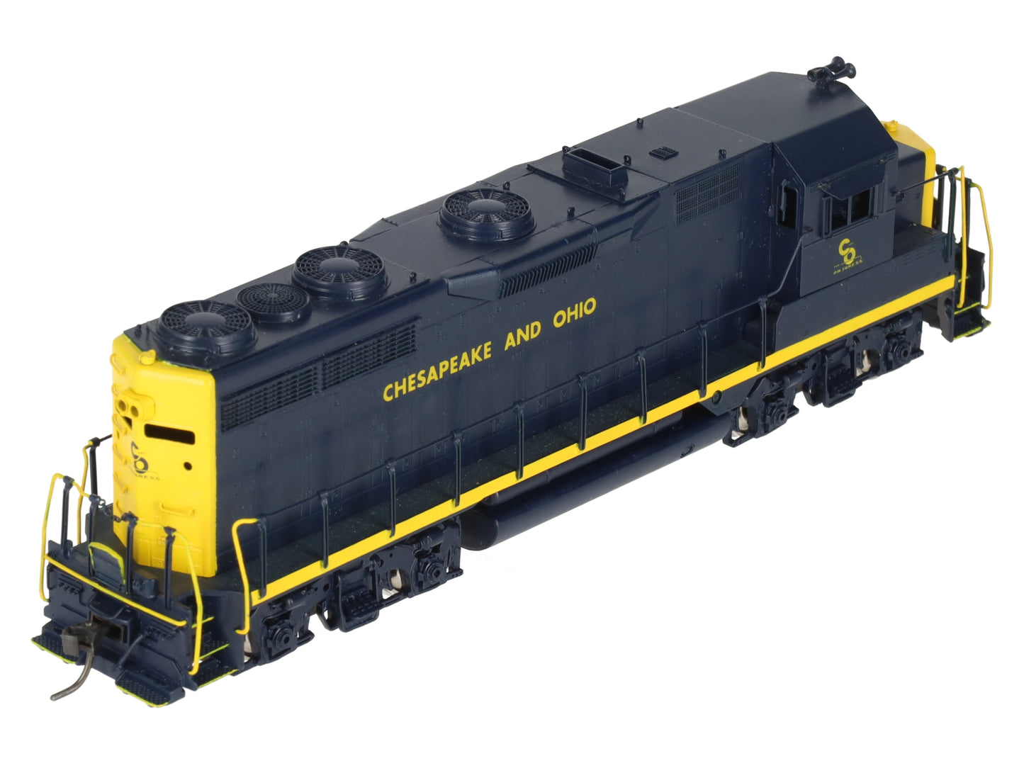 Oriental Limited HO BRASS C&O EMD GP35 Low Hood Diesel Locomotive - Painted EX/Box