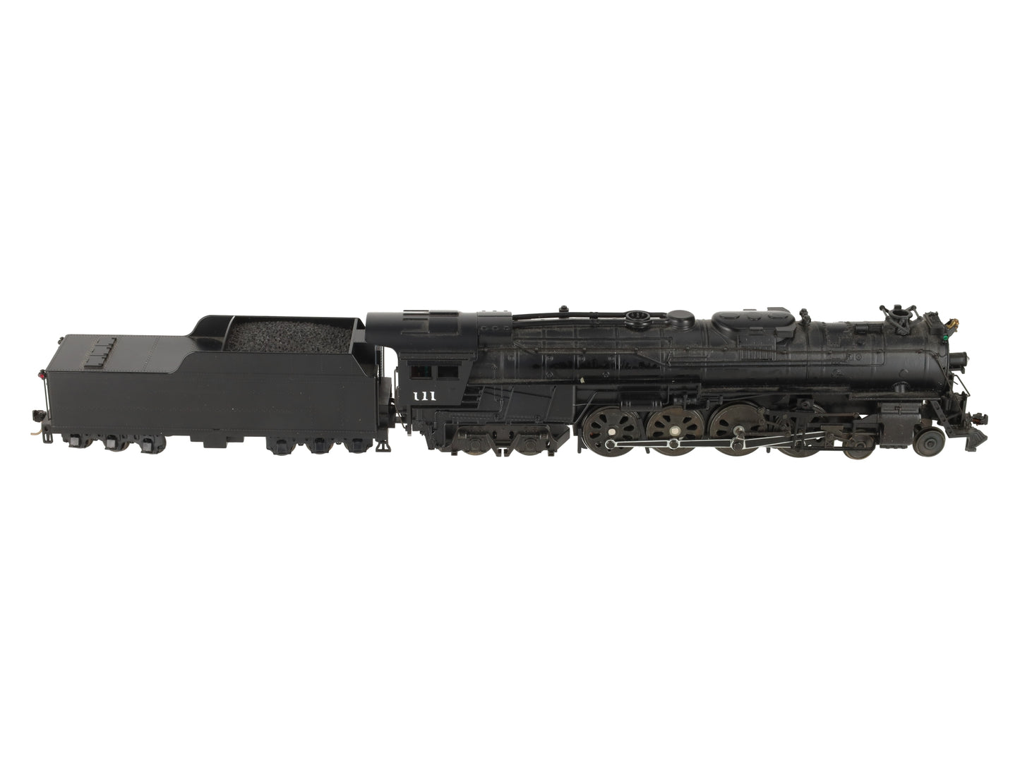 American Models S Scale Santa Fe 4-8-4 Northern Steam Locomotive & Tender EX/Box