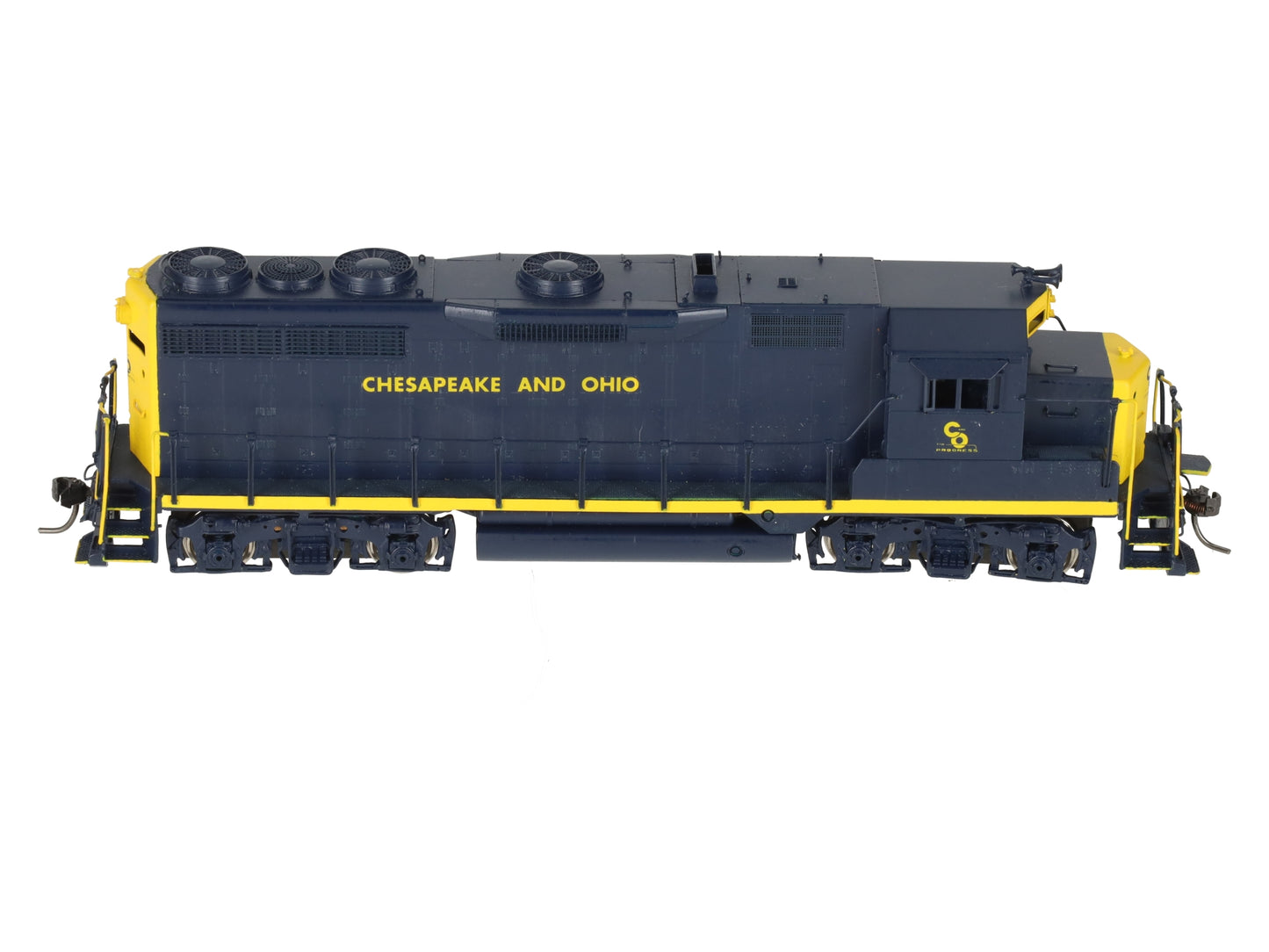 Oriental Limited HO BRASS C&O EMD GP35 Low Hood Diesel Locomotive - Painted LN/Box