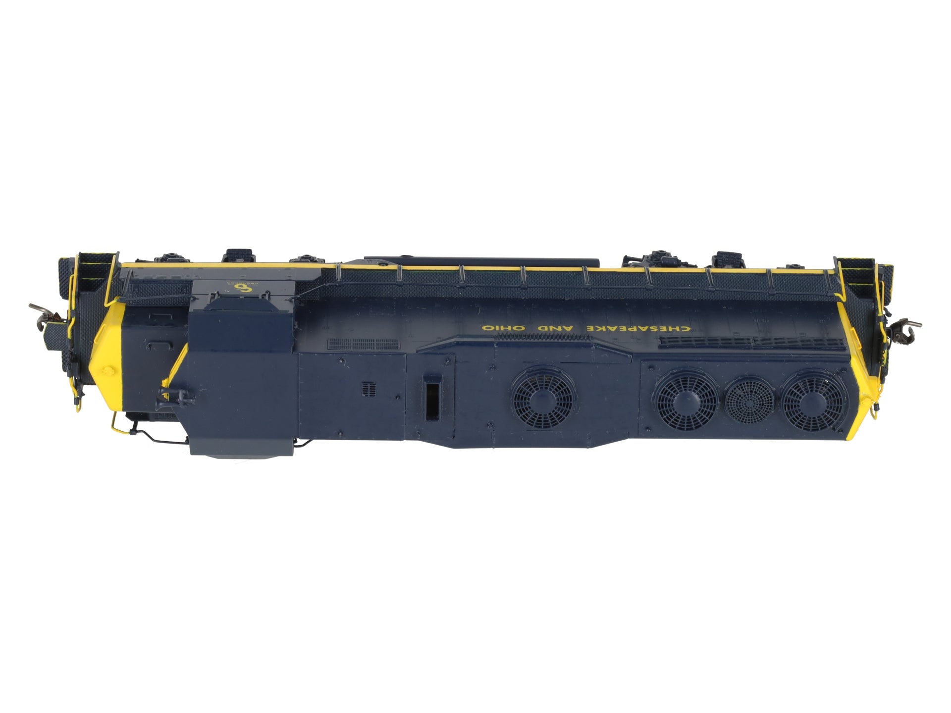 Oriental Limited HO BRASS C&O EMD GP35 Low Hood Diesel Locomotive - Painted LN/Box