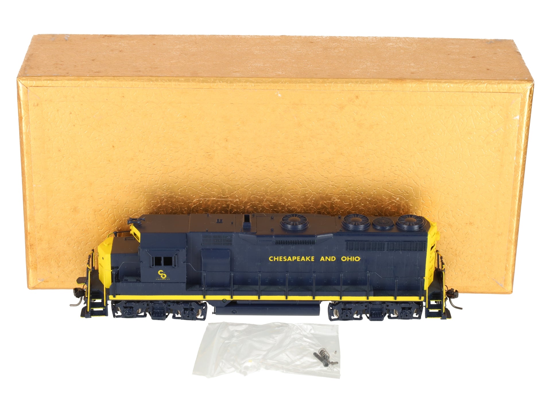 Oriental Limited HO BRASS C&O EMD GP35 Low Hood Diesel Locomotive - Painted LN/Box