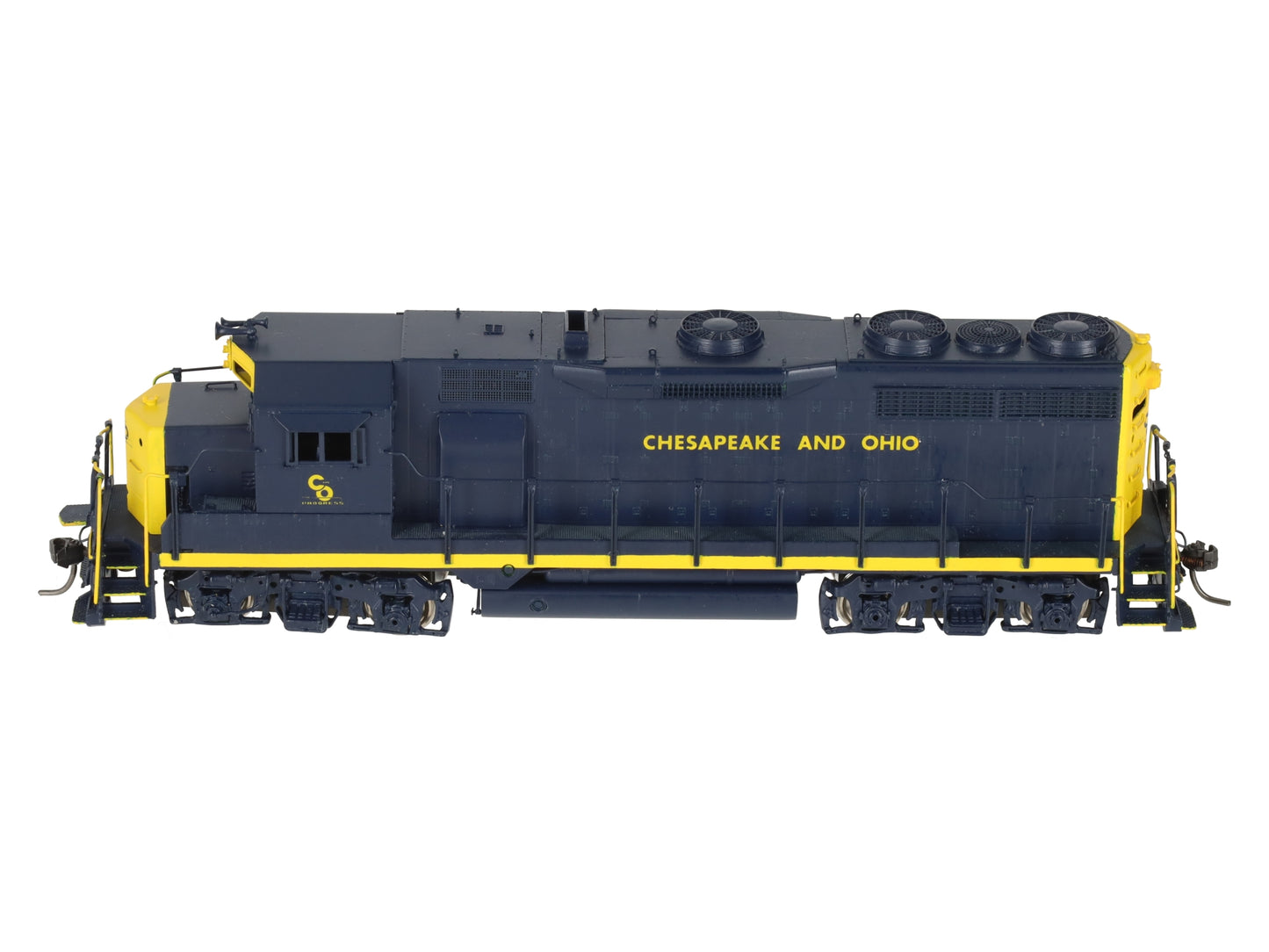 Oriental Limited HO BRASS C&O EMD GP35 Low Hood Diesel Locomotive - Painted LN/Box