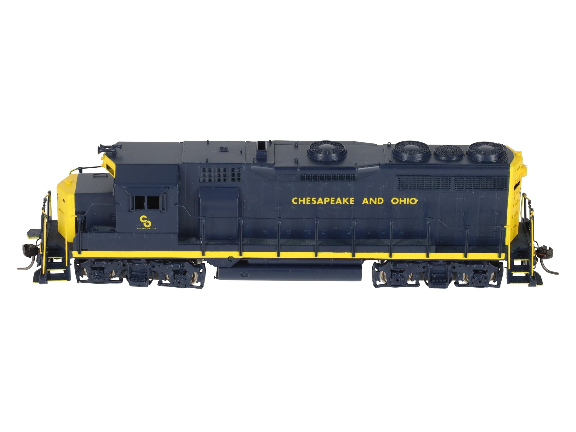 Oriental Limited HO BRASS C&O EMD GP35 Low Hood Diesel Locomotive - Painted LN/Box