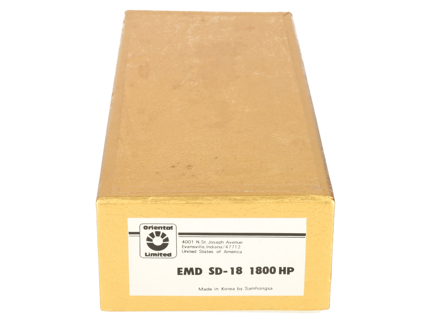 Oriental Limited HO Scale BRASS EMD SD-18 1800HP Diesel Locomotive - Unpainted LN/Box