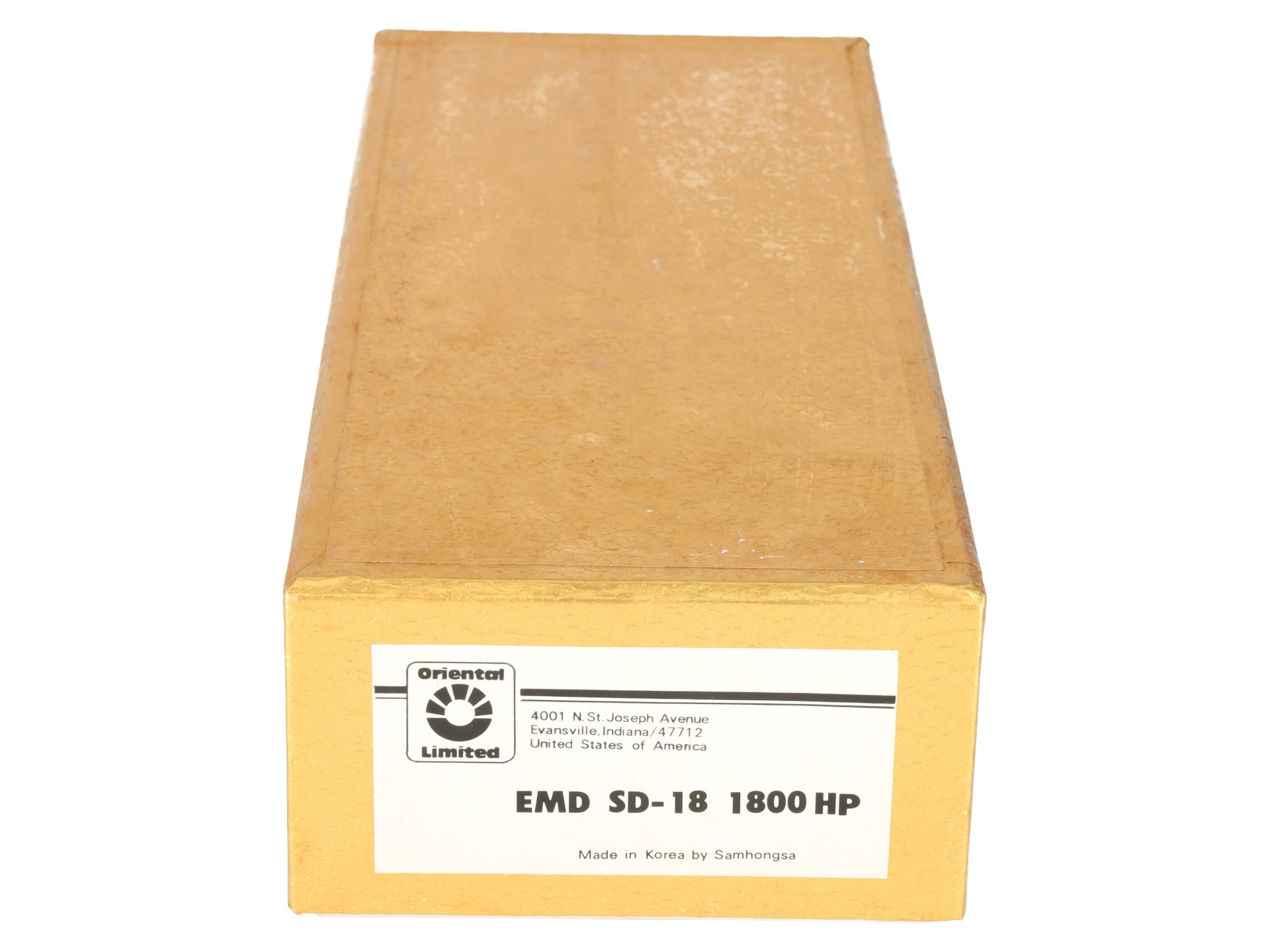 Oriental Limited HO Scale BRASS EMD SD-18 1800HP Diesel Locomotive - Unpainted EX/Box
