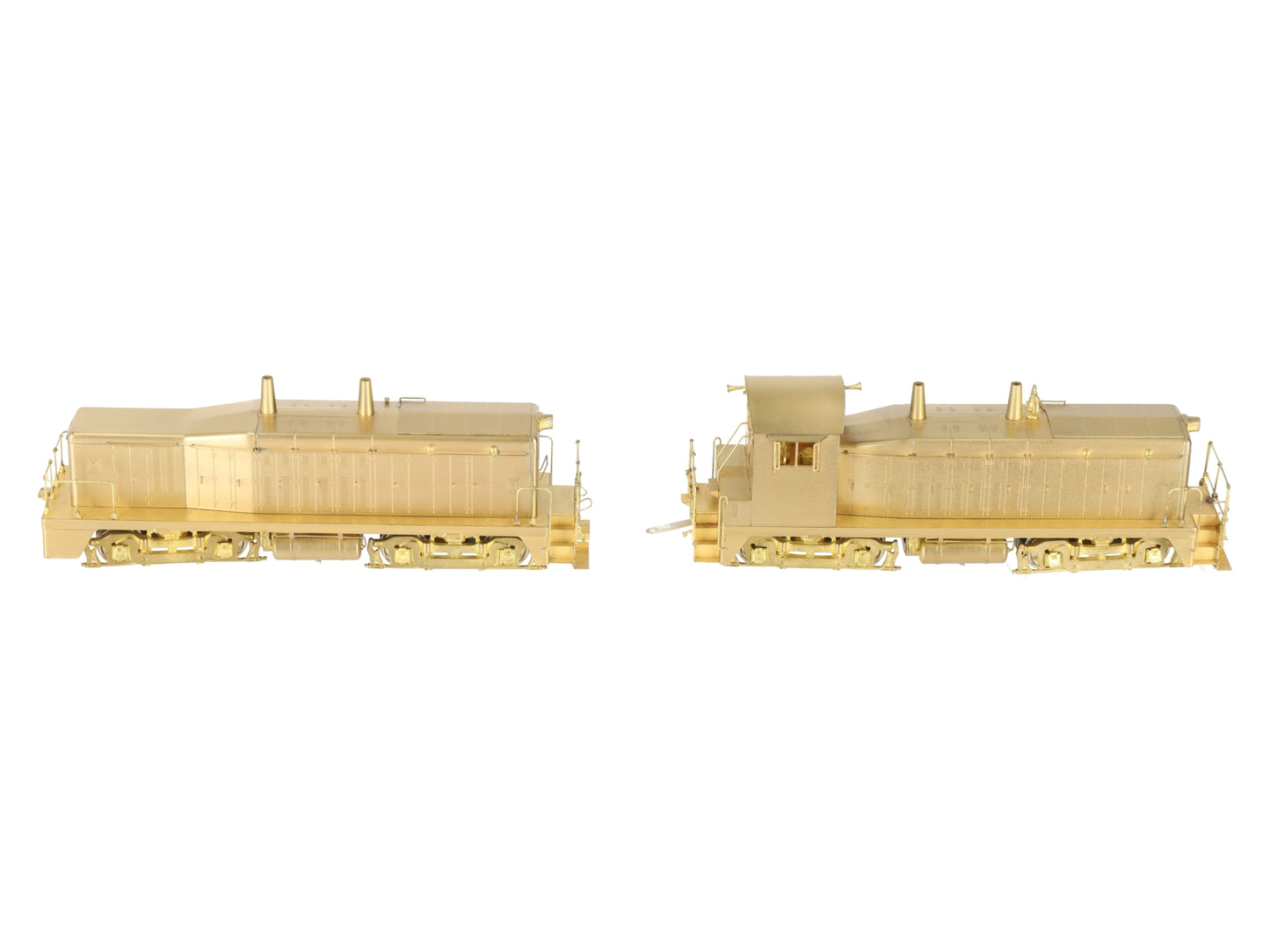Oriental Limited HO Scale BRASS TR-2 Cow & Calf Diesel Set - Unpainted LN/Box