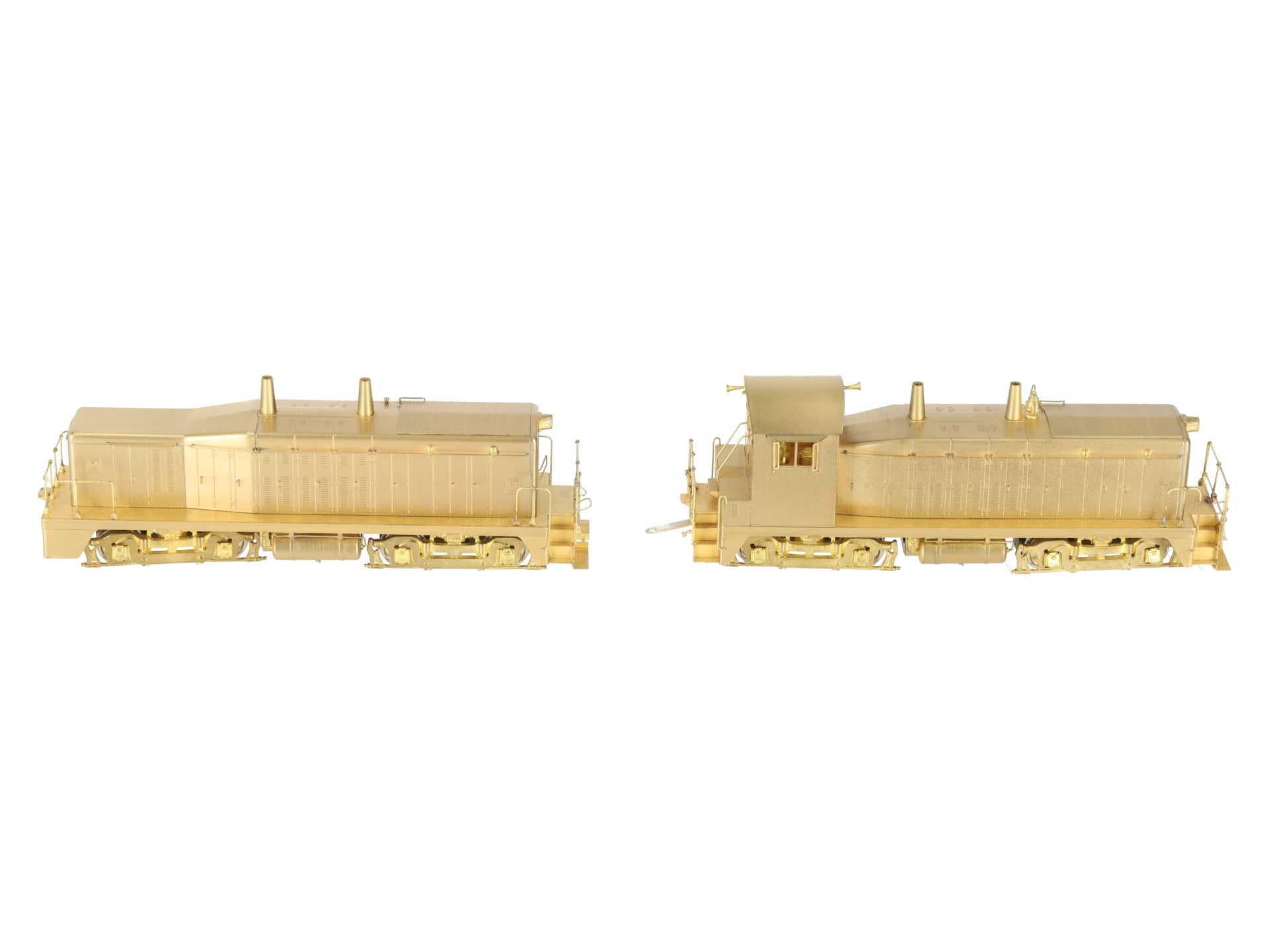 Oriental Limited HO Scale BRASS TR-2 Cow & Calf Diesel Set - Unpainted LN/Box