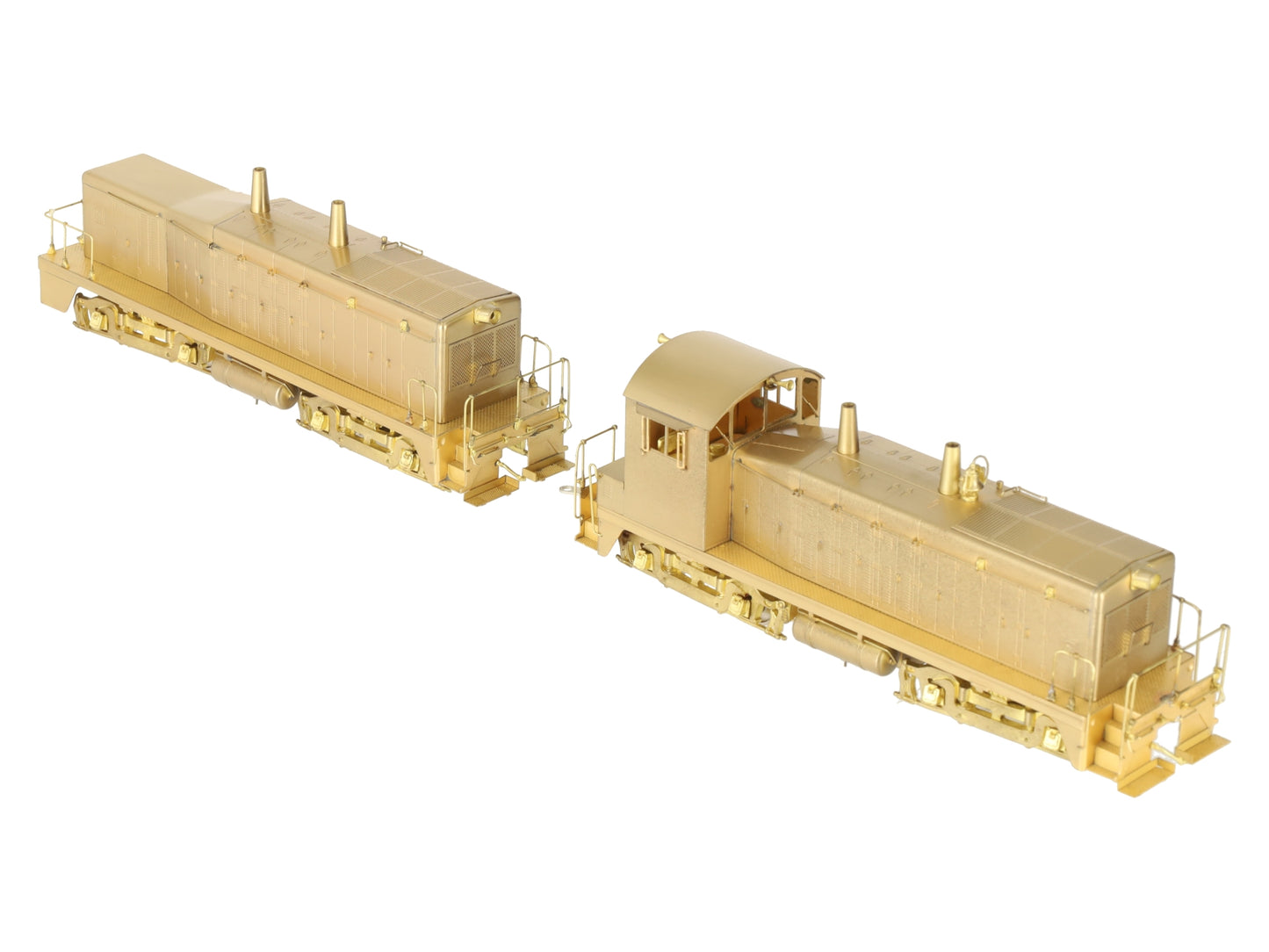 Oriental Limited HO Scale BRASS TR-2 Cow & Calf Diesel Set - Unpainted LN/Box