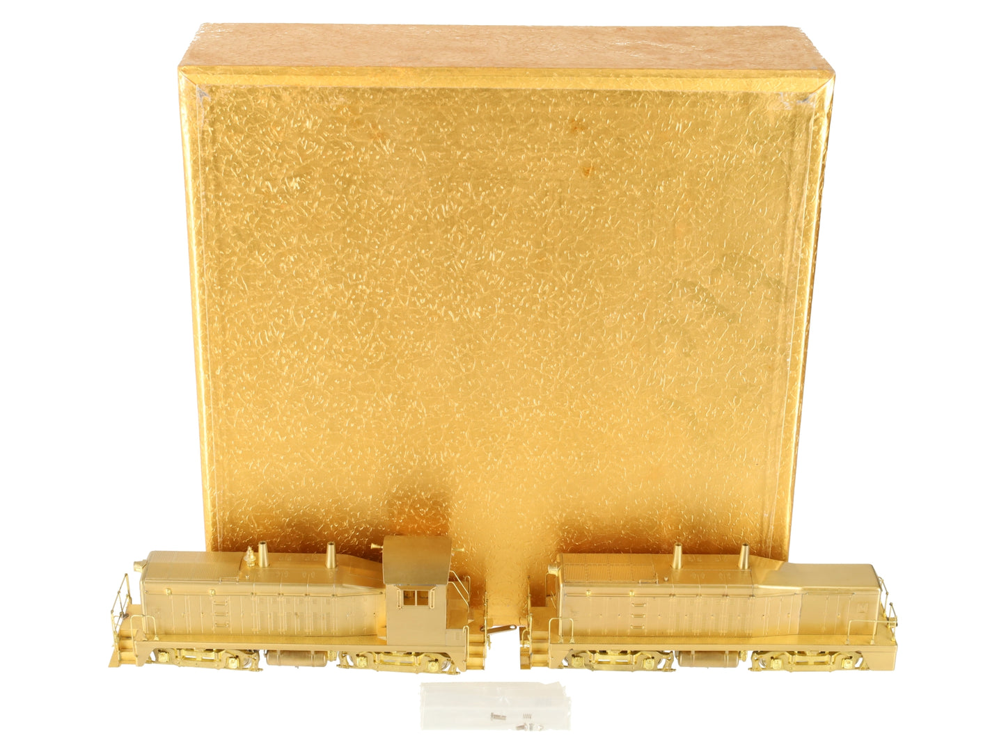 Oriental Limited HO Scale BRASS TR-2 Cow & Calf Diesel Set - Unpainted LN/Box