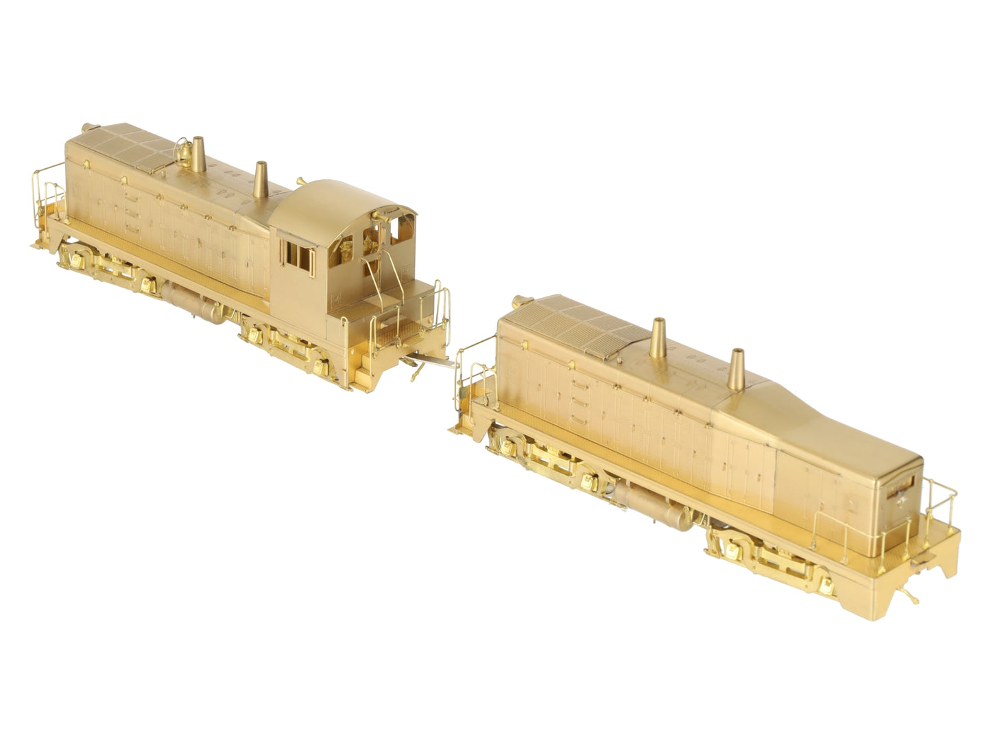 Oriental Limited HO Scale BRASS TR-2 Cow & Calf Diesel Set - Unpainted LN/Box