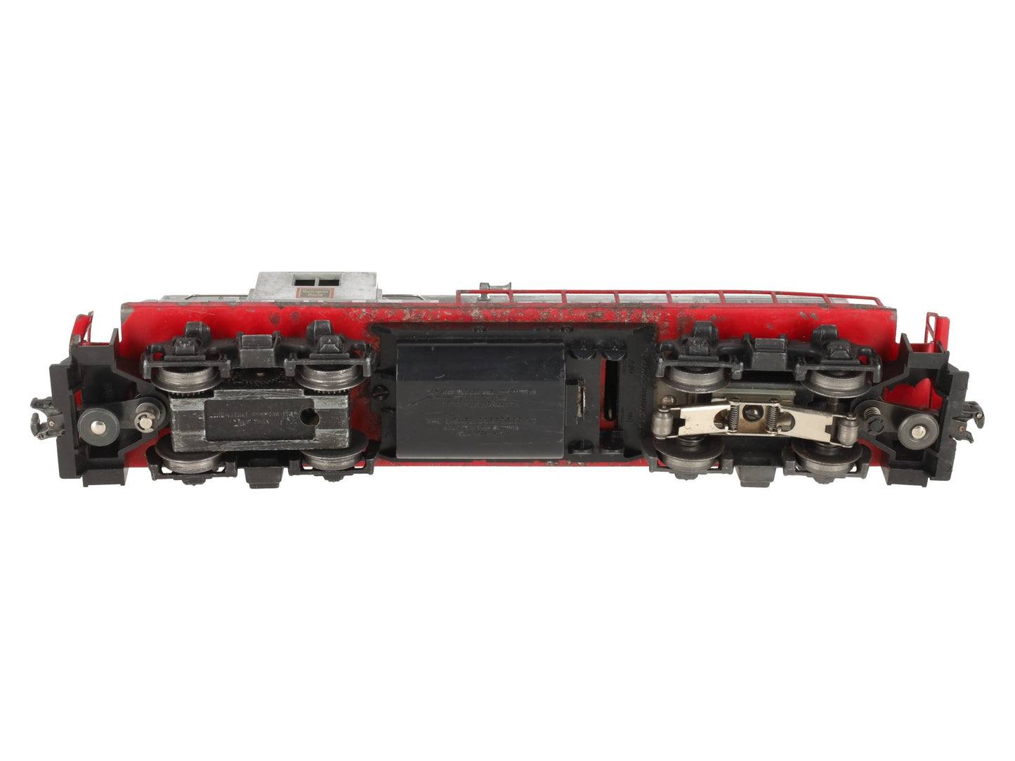 Lionel 2328 Vintage O Burlington GP-7 Powered EMD Diesel Locomotive VG