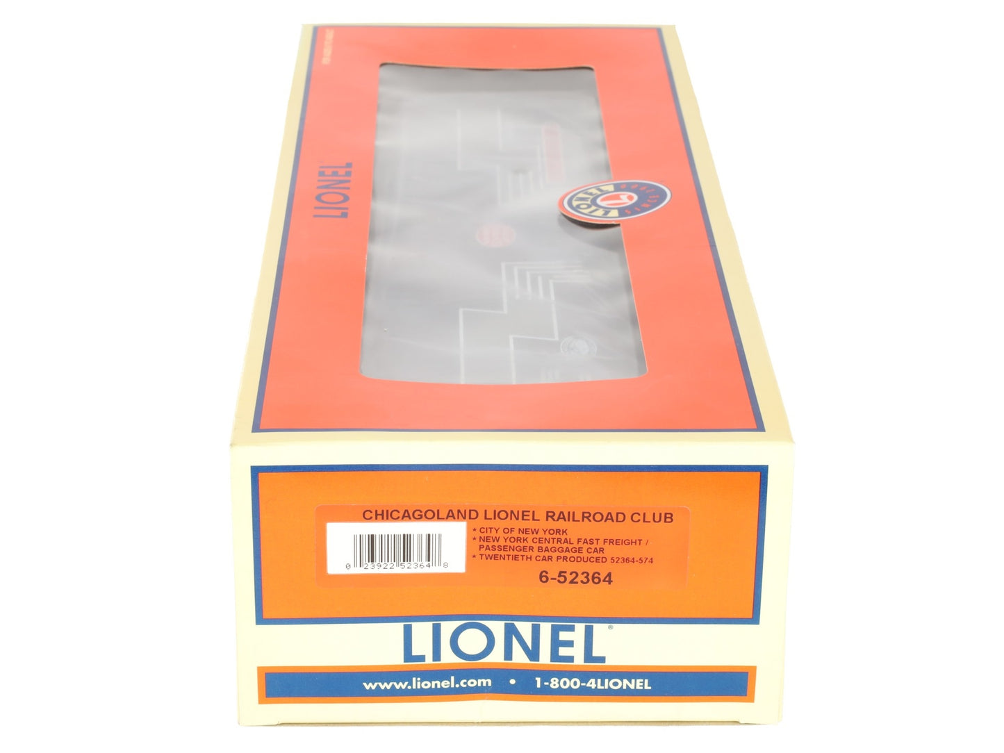 Lionel 6-52364 O Gauge CLRC NYC Express Boxcar #52364-574 LN/Box
