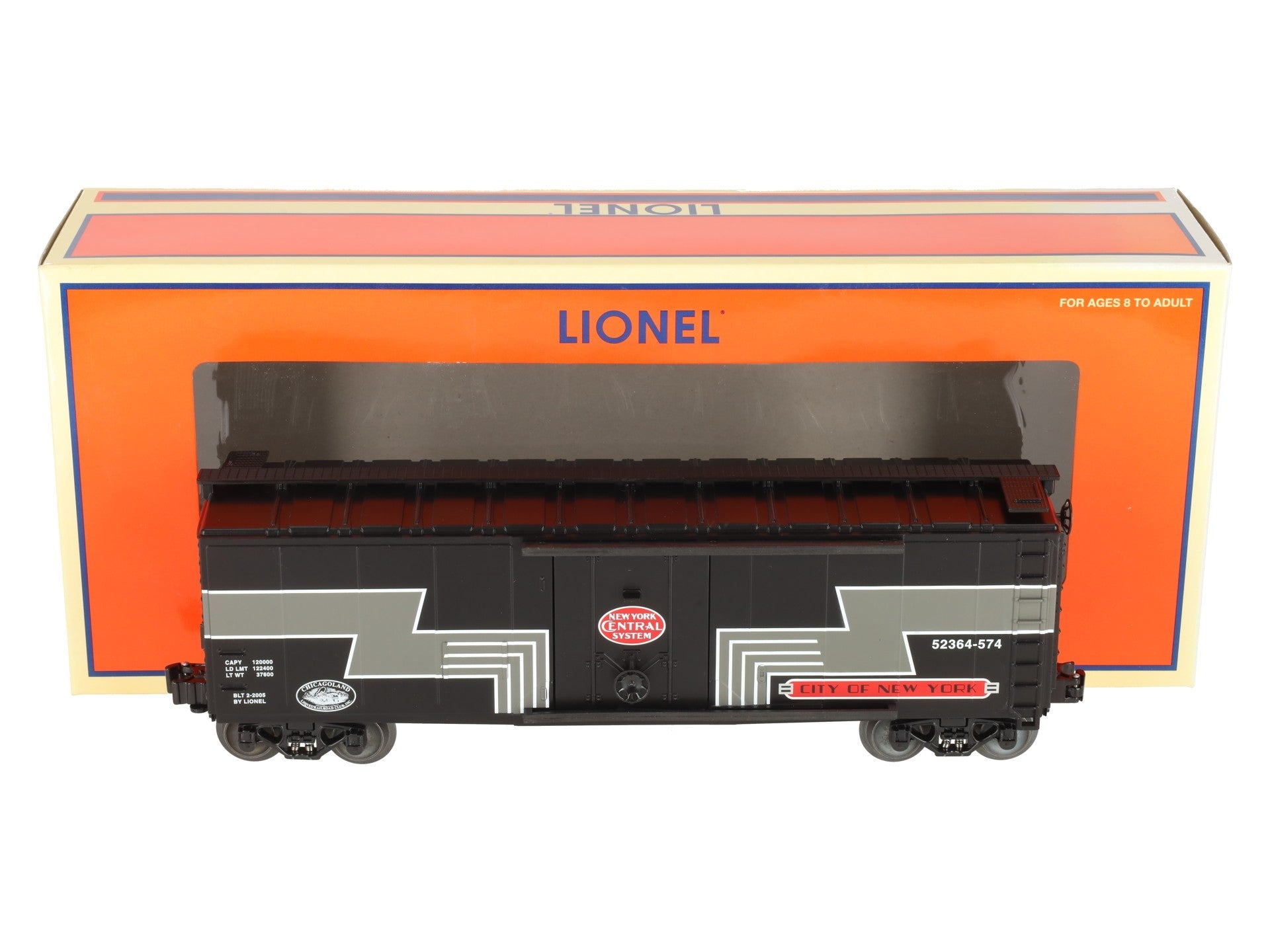 Lionel 6-52364 O Gauge CLRC NYC Express Boxcar #52364-574 LN/Box