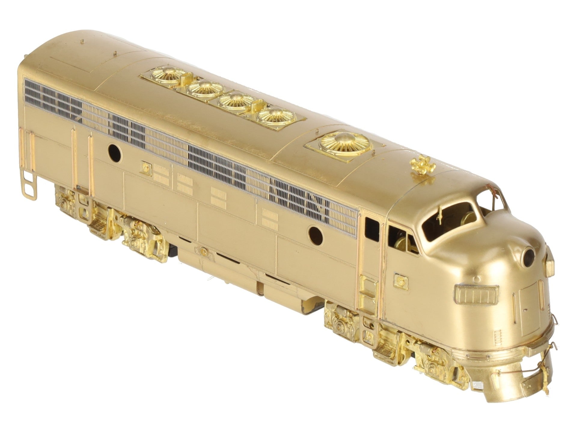 Oriental Limited HO BRASS EMD F7A 1500HP Phase II Diesel Locomotive - Unpainted LN/Box