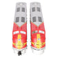 Lionel 6-24504 O Gauge Santa Fe E6 AA Diesel Locomotive Set w/TMCC #14/#15 EX