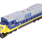 Lionel 6-18214 O Gauge CSX Dash 8 Diesel Locomotive with Horn #7500 EX/Box