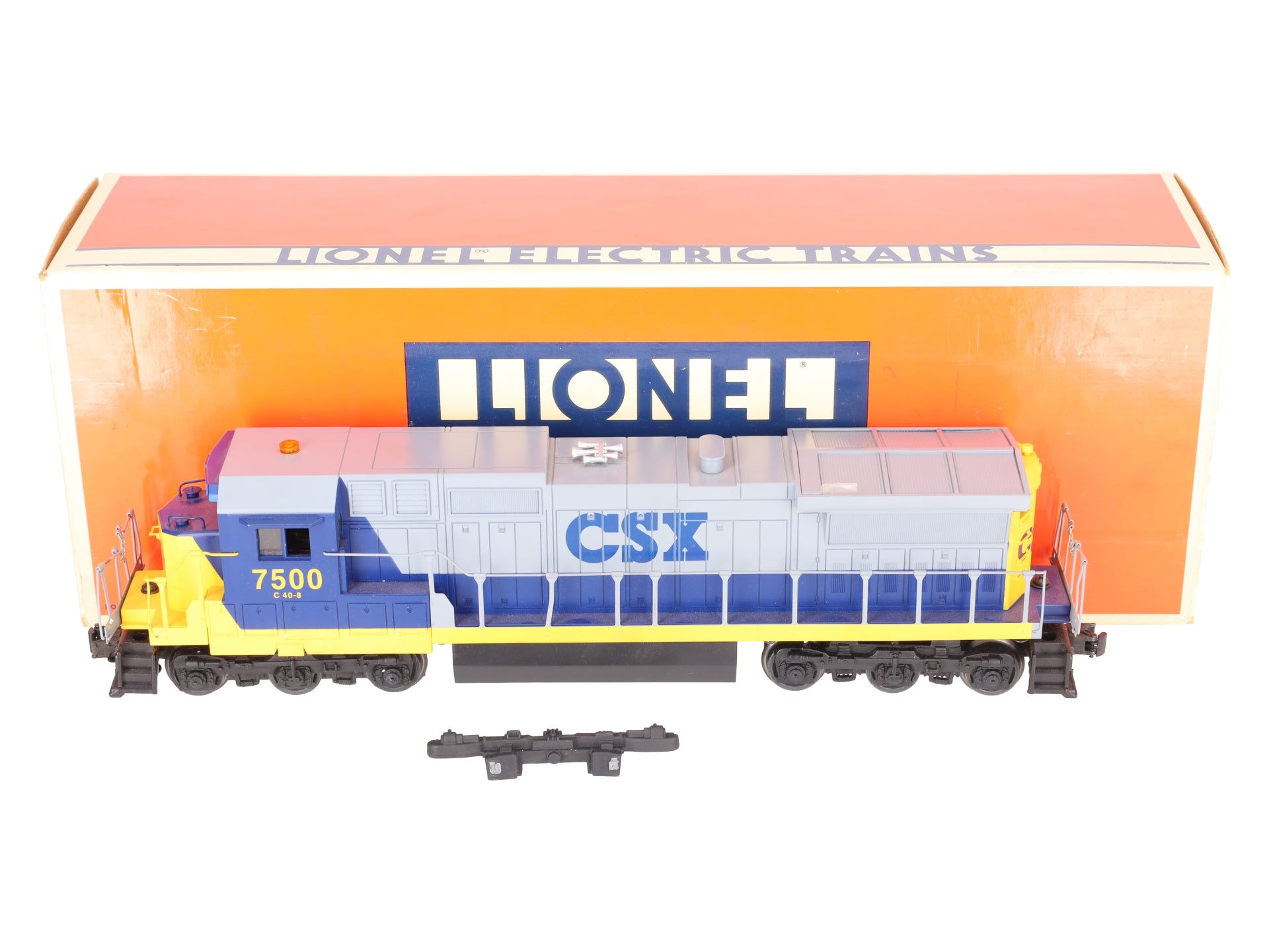 Lionel 6-18214 O Gauge CSX Dash 8 Diesel Locomotive with Horn #7500 EX/Box