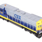 Lionel 6-18214 O Gauge CSX Dash 8 Diesel Locomotive with Horn #7500 EX/Box