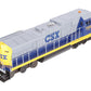 Lionel 6-18214 O Gauge CSX Dash 8 Diesel Locomotive with Horn #7500 EX/Box