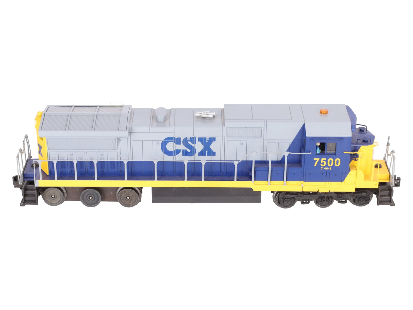 Lionel 6-18214 O Gauge CSX Dash 8 Diesel Locomotive with Horn #7500 EX/Box