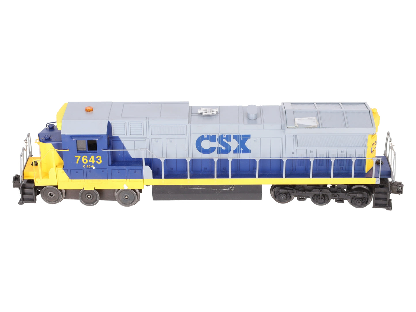 Lionel 6-18215 O Gauge CSX Dash 8 Diesel Engine #7643 EX/Box