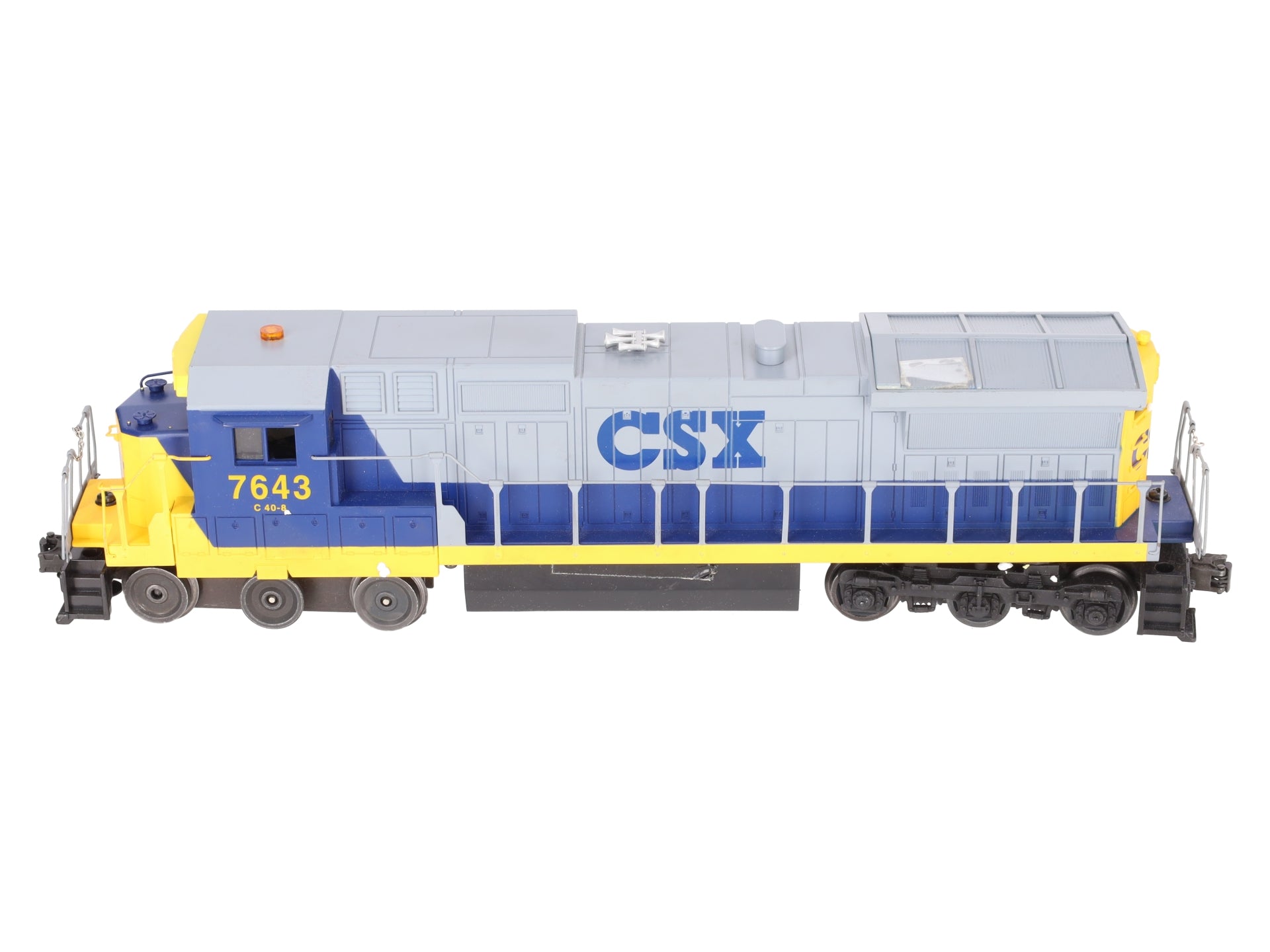 Lionel 6-18215 O Gauge CSX Dash 8 Diesel Engine #7643 EX/Box