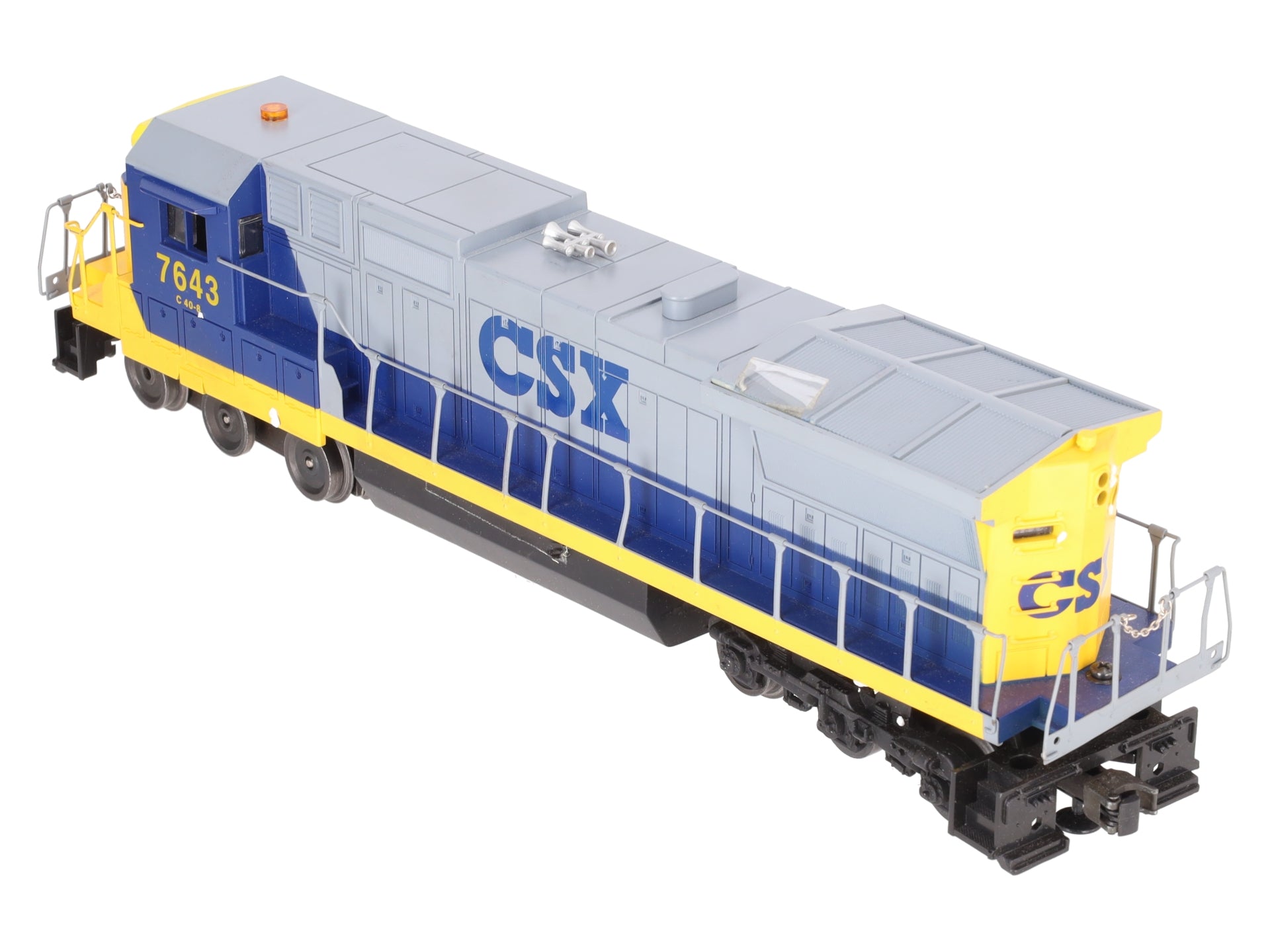 Lionel 6-18215 O Gauge CSX Dash 8 Diesel Engine #7643 EX/Box