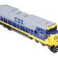 Lionel 6-18215 O Gauge CSX Dash 8 Diesel Engine #7643 EX/Box
