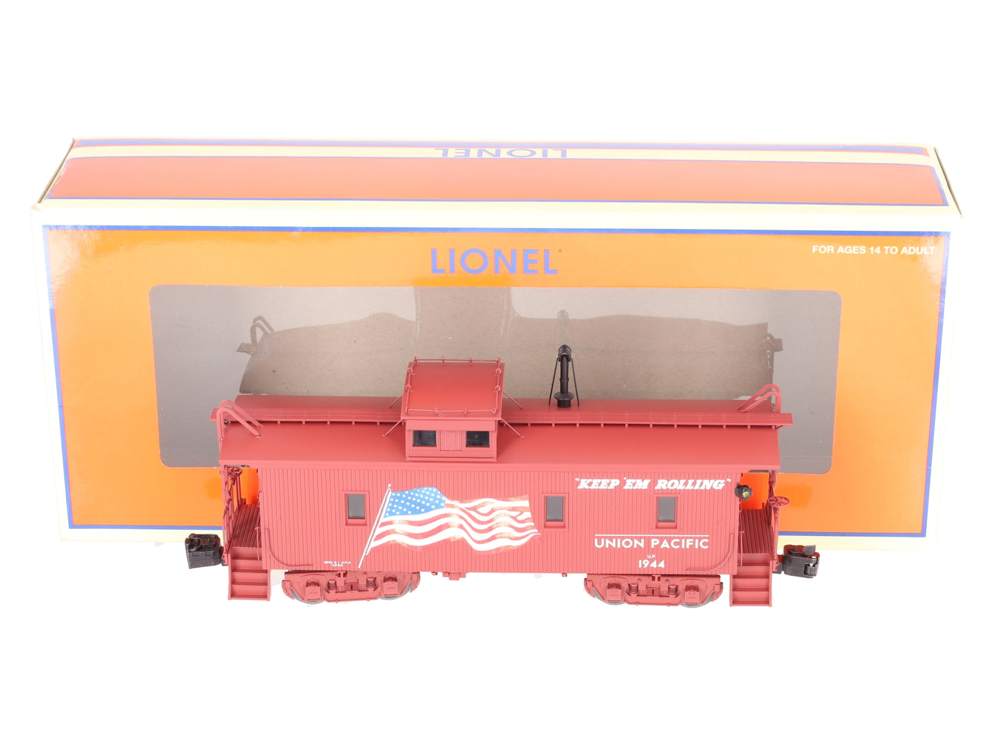 Lionel 2426380 O Union Pacific WWII Class CA-1 Wood Caboose #1944 LN/Box