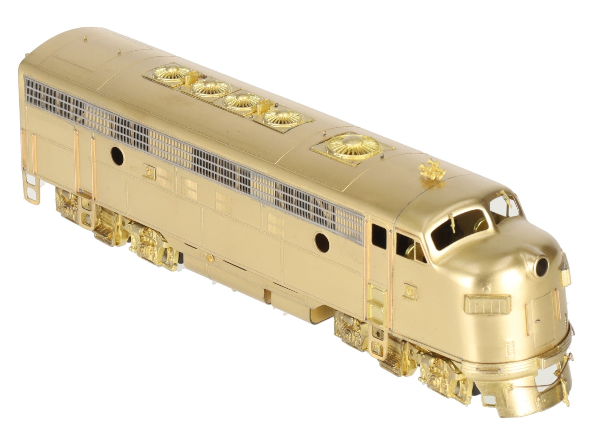Oriental Limited HO BRASS EMD F7A 1500HP Phase II Diesel Locomotive - Unpainted LN/Box