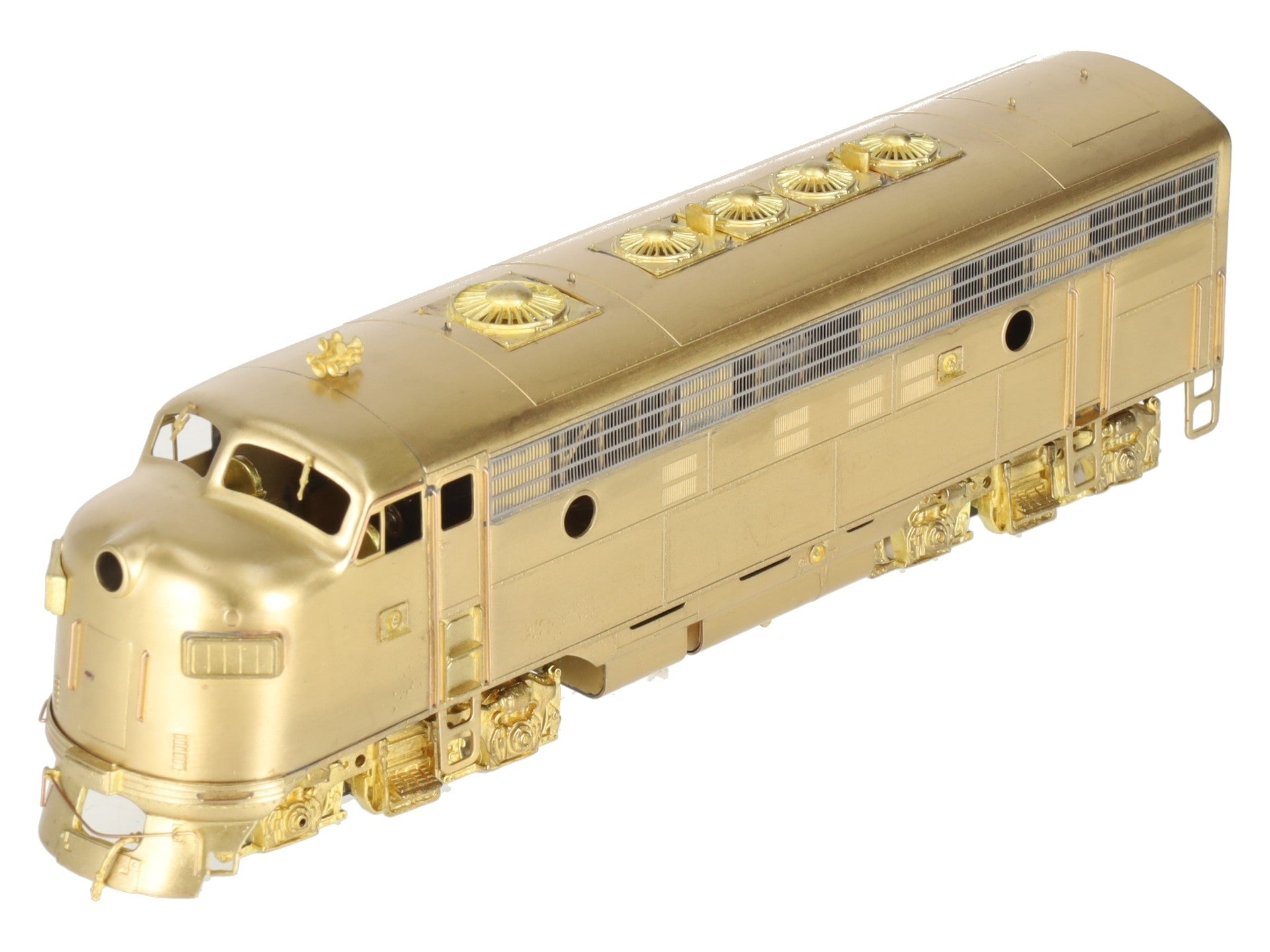 Oriental Limited HO BRASS EMD F7A 1500HP Phase II Diesel Locomotive - Unpainted LN/Box