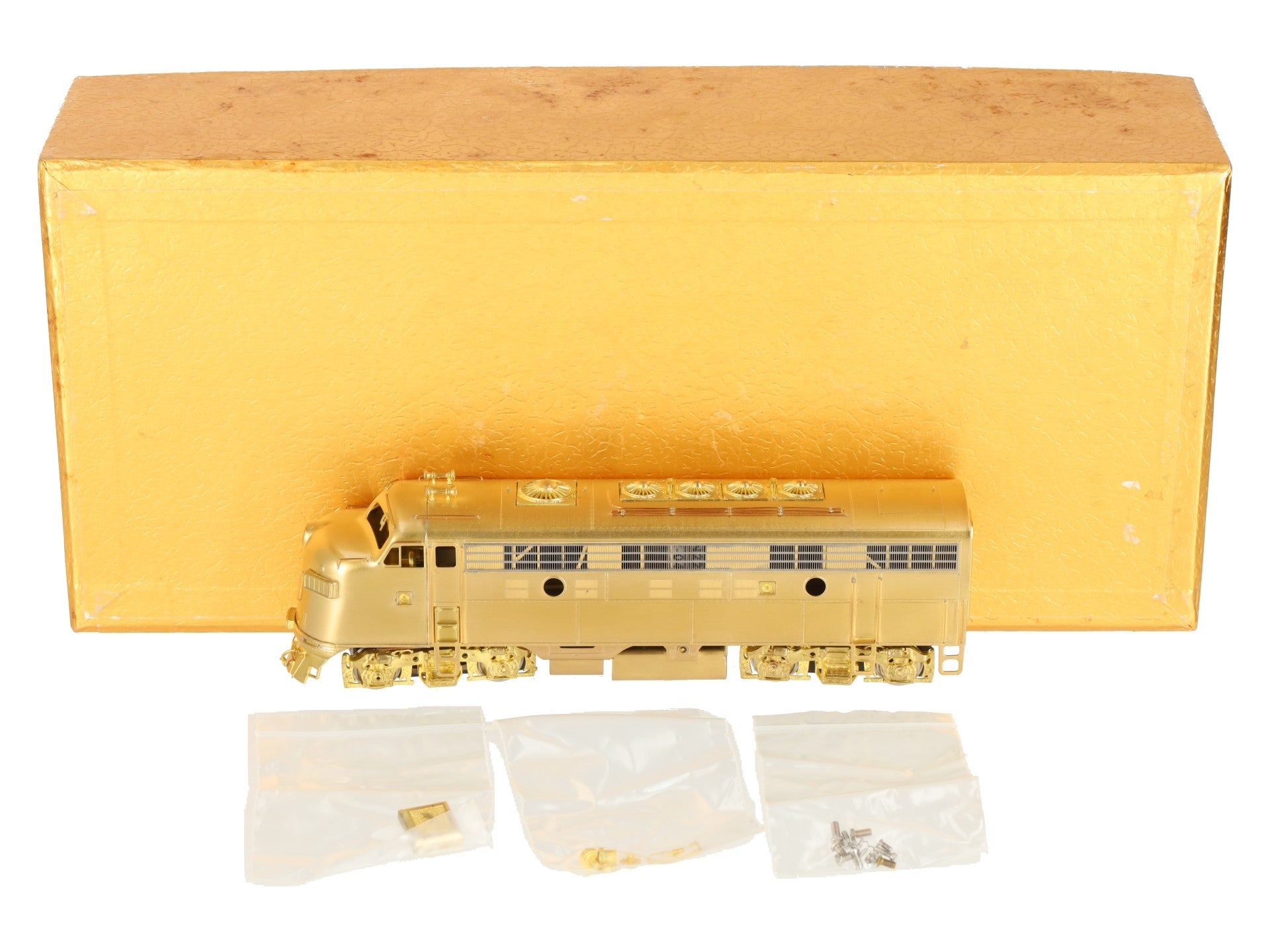 Oriental Limited HO BRASS F9A 1750HP Diesel Locomotive Standard -Unpainted LN/Box