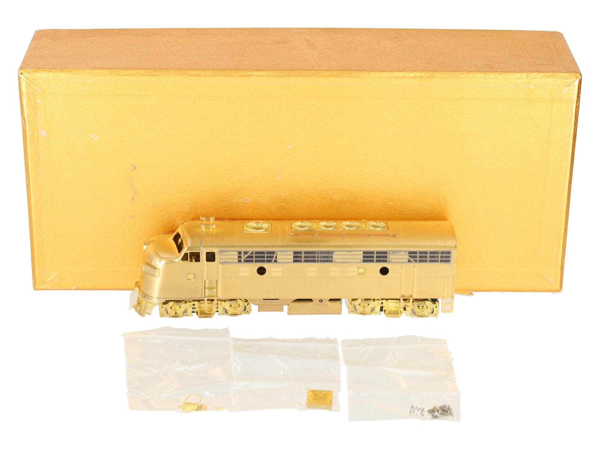 Oriental Limited HO BRASS F9A 1750HP Diesel Locomotive Standard -Unpainted LN/Box