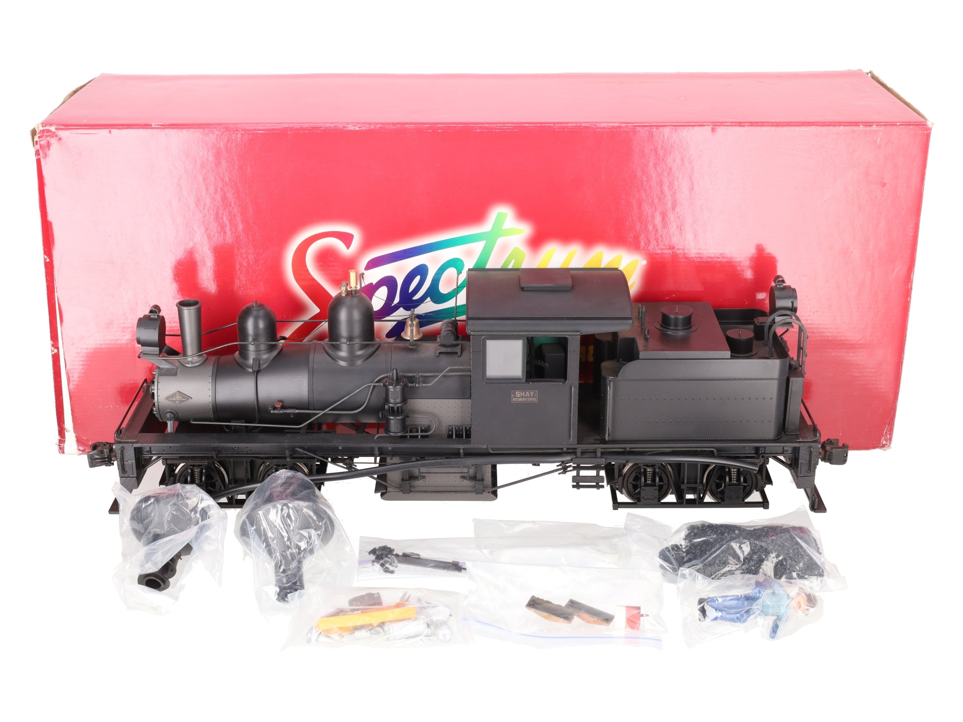 Bachmann 82199 G Undecorated 38 Ton 2-Truck Steam Shay EX/Box
