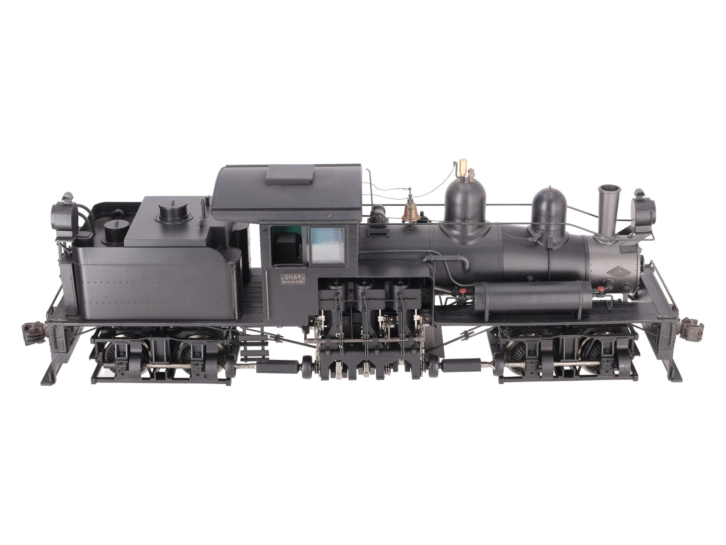 Bachmann 82199 G Undecorated 38 Ton 2-Truck Steam Shay EX/Box