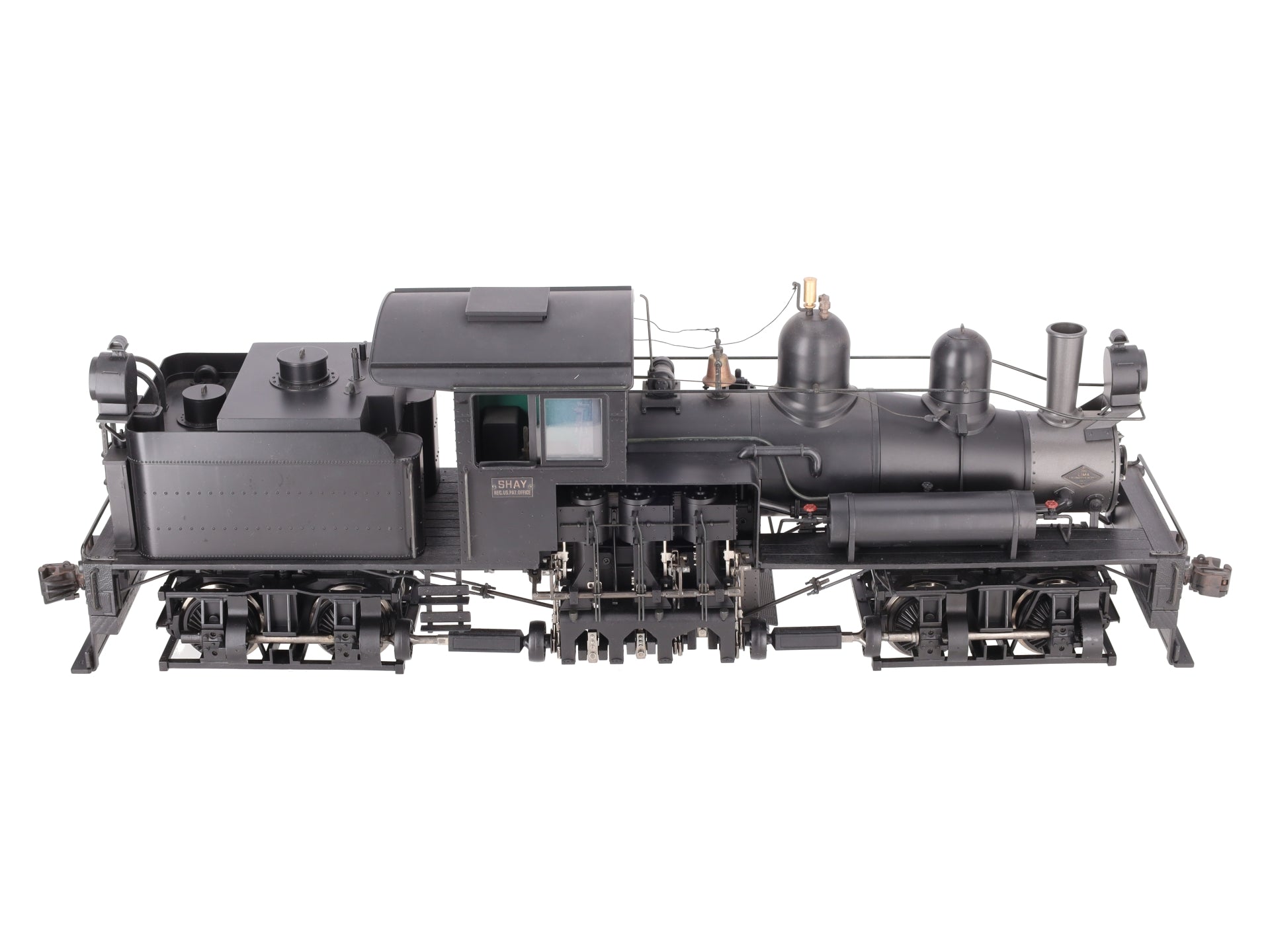 Bachmann 82199 G Undecorated 38 Ton 2-Truck Steam Shay EX/Box