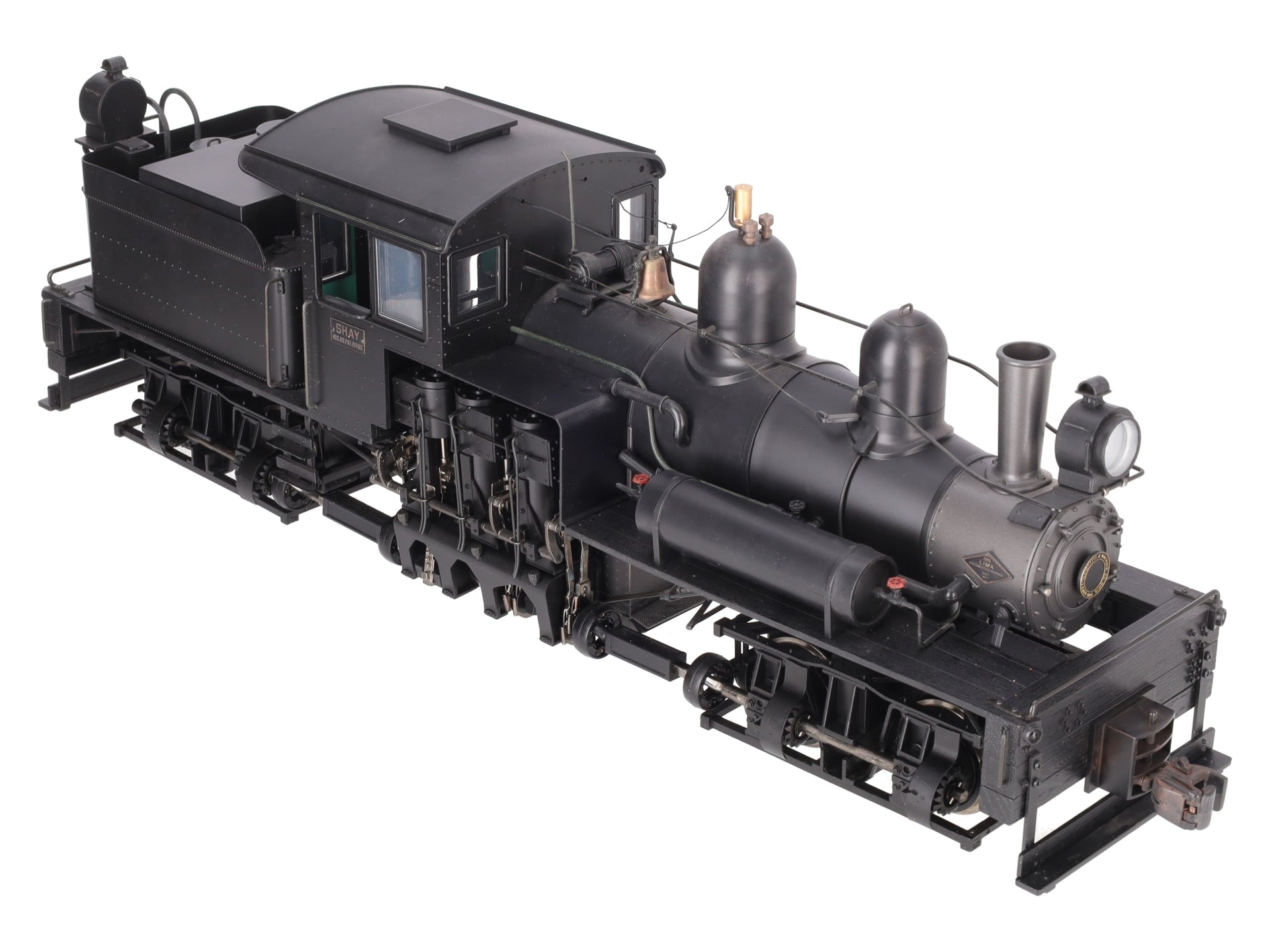 Bachmann 82199 G Undecorated 38 Ton 2-Truck Steam Shay EX/Box