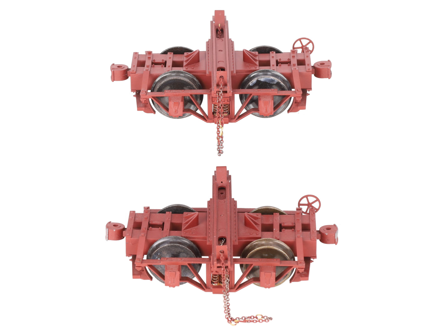 AMS AM32-210 G Logging Disconnects Unlettered (1:20.3 scale) Metal Wheels EX/Box