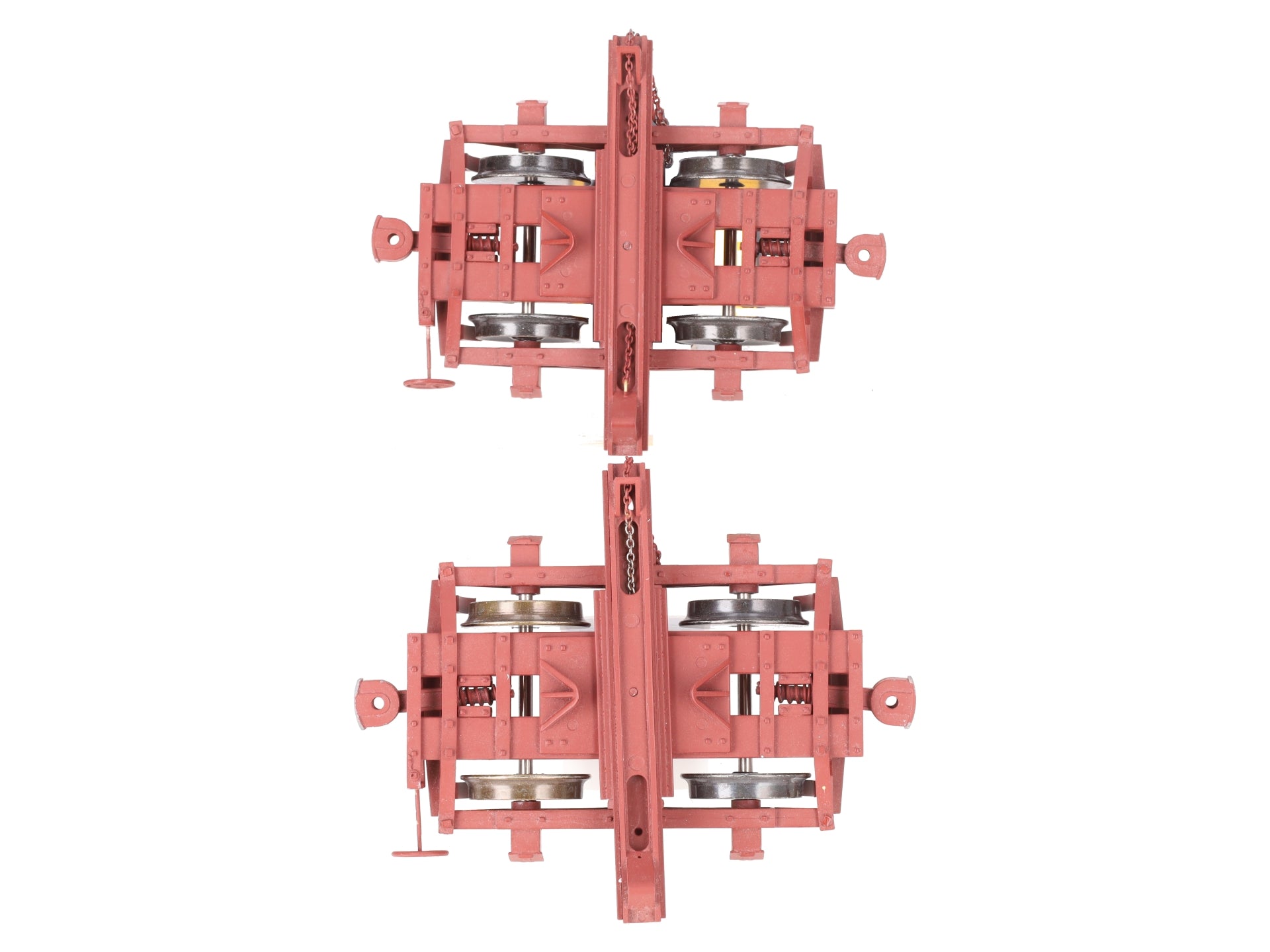AMS AM32-210 G Logging Disconnects Unlettered (1:20.3 scale) Metal Wheels EX/Box