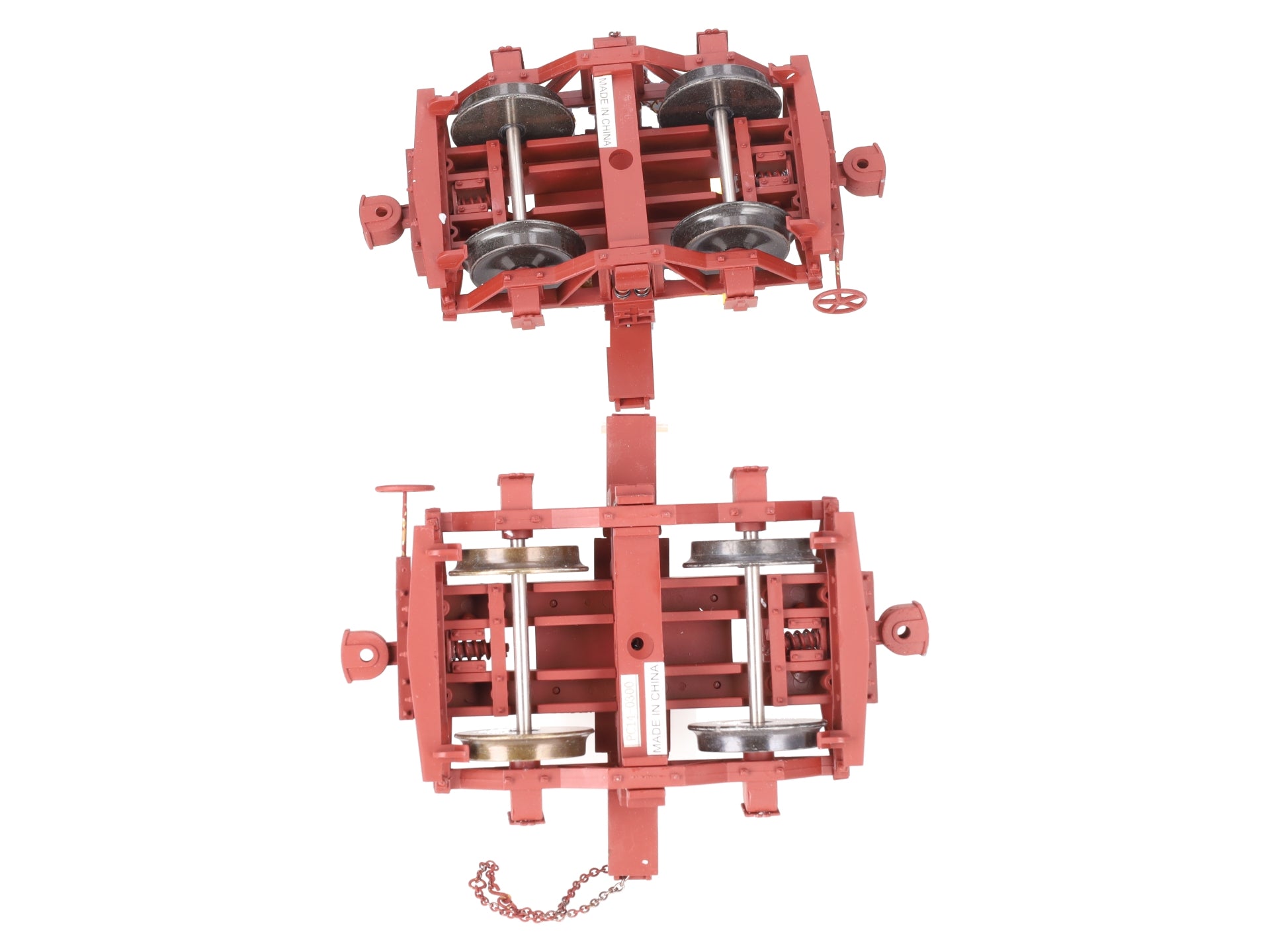 AMS AM32-210 G Logging Disconnects Unlettered (1:20.3 scale) Metal Wheels EX/Box