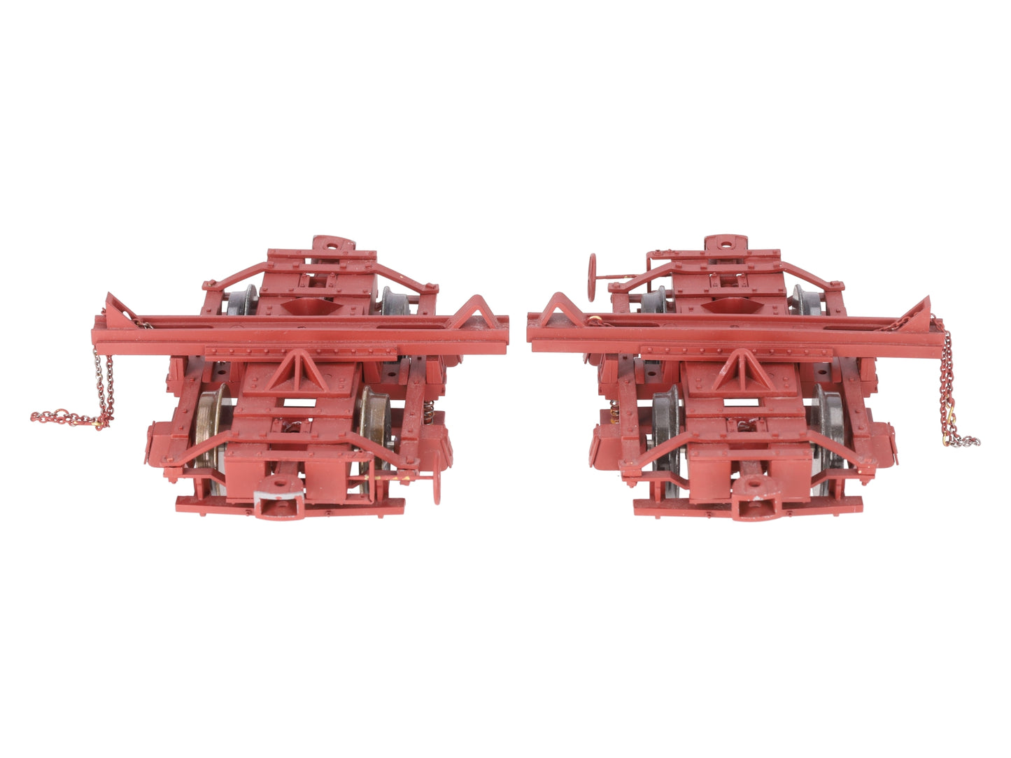 AMS AM32-210 G Logging Disconnects Unlettered (1:20.3 scale) Metal Wheels EX/Box