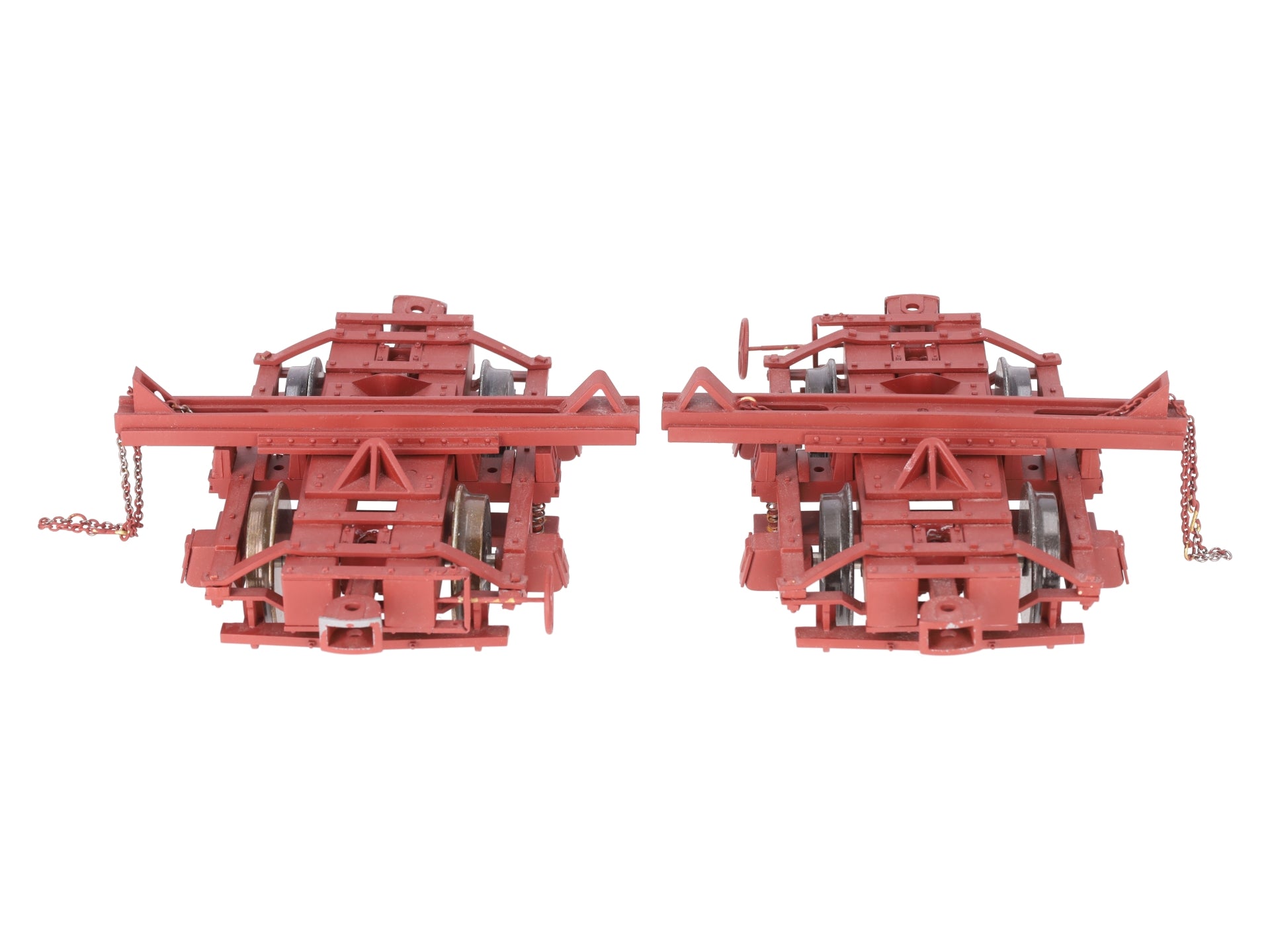AMS AM32-210 G Logging Disconnects Unlettered (1:20.3 scale) Metal Wheels EX/Box