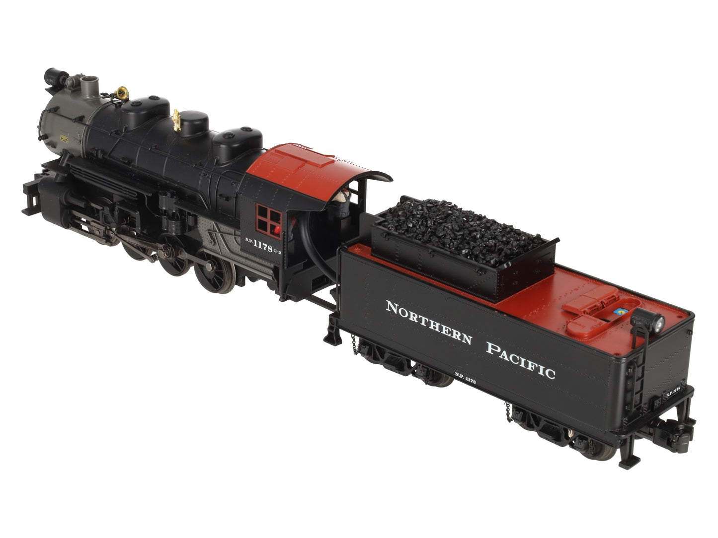 MTH 30-1470-1 Northern Pacific 0-8-0 Steam Engine w/PS2 #1178 LN/Box