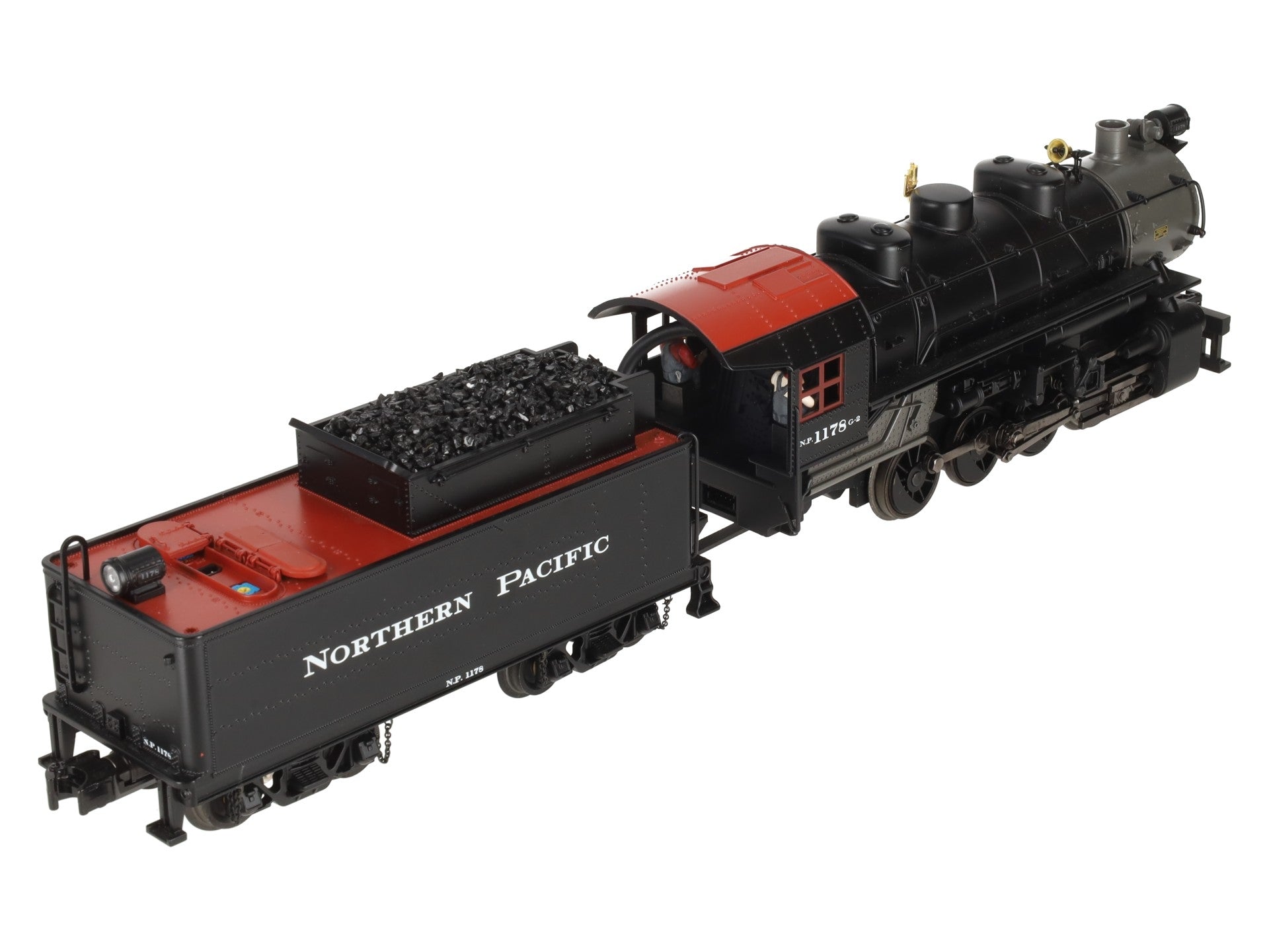 MTH 30-1470-1 Northern Pacific 0-8-0 Steam Engine w/PS2 #1178 LN/Box