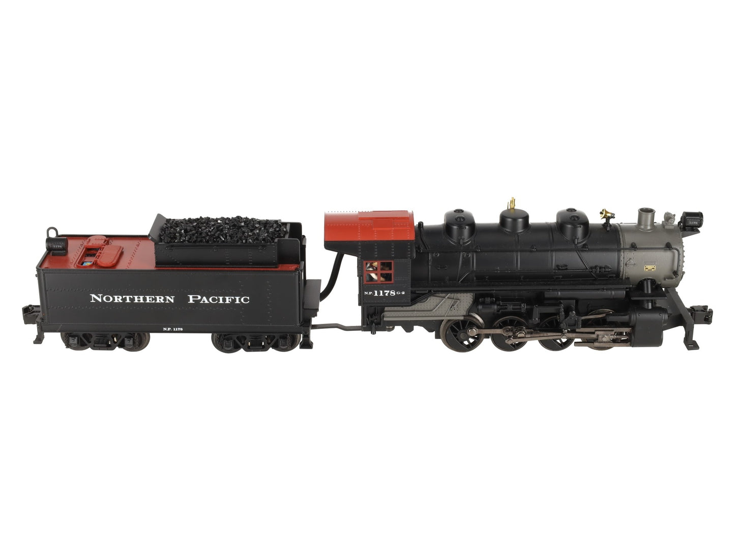 MTH 30-1470-1 Northern Pacific 0-8-0 Steam Engine w/PS2 #1178 LN/Box