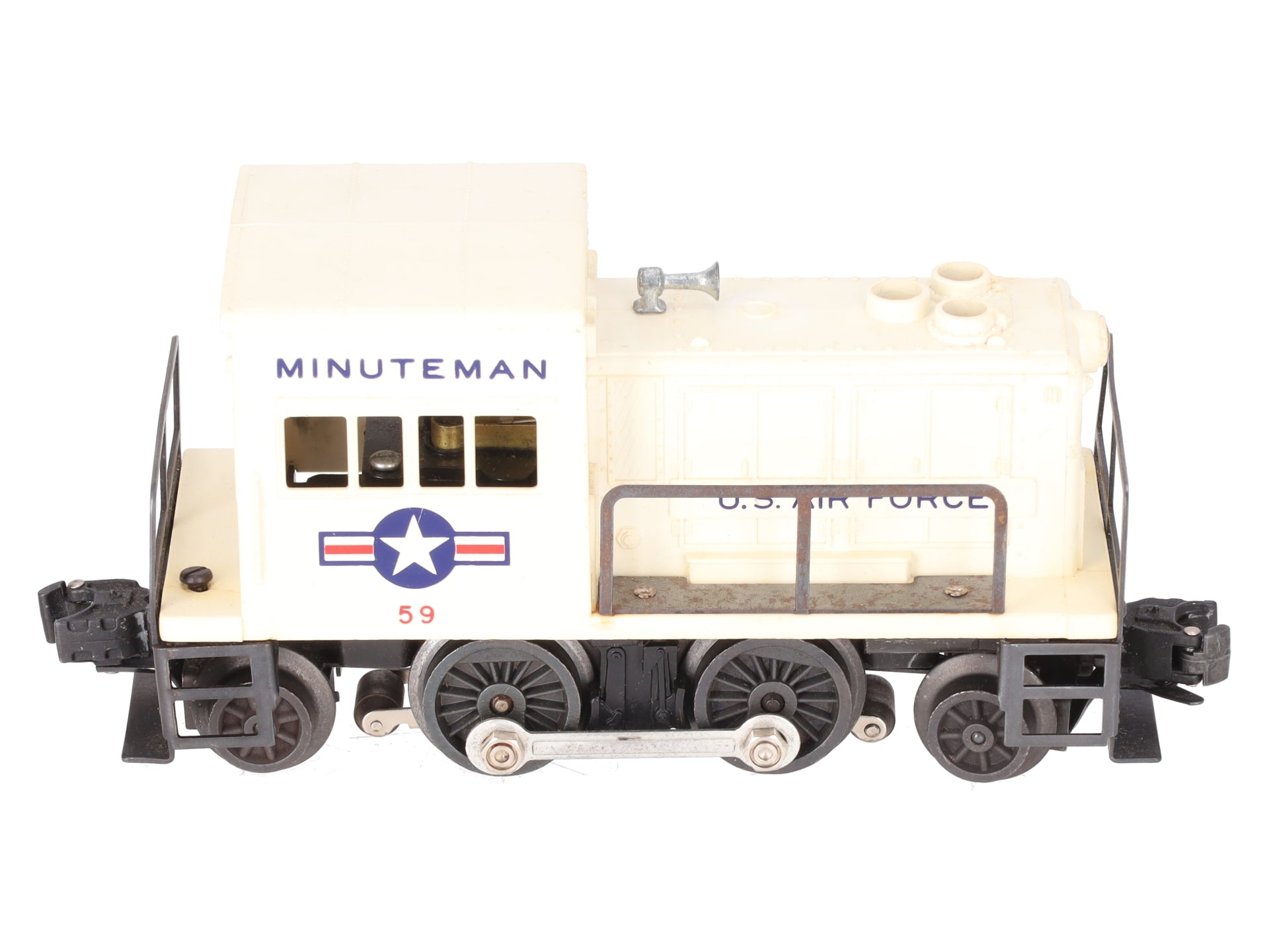 Lionel 59 Vintage O Air Force Minuteman 2-4-2 Gas Turbine Switcher VG