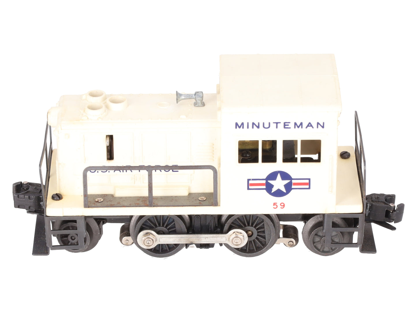 Lionel 59 Vintage O Air Force Minuteman 2-4-2 Gas Turbine Switcher VG