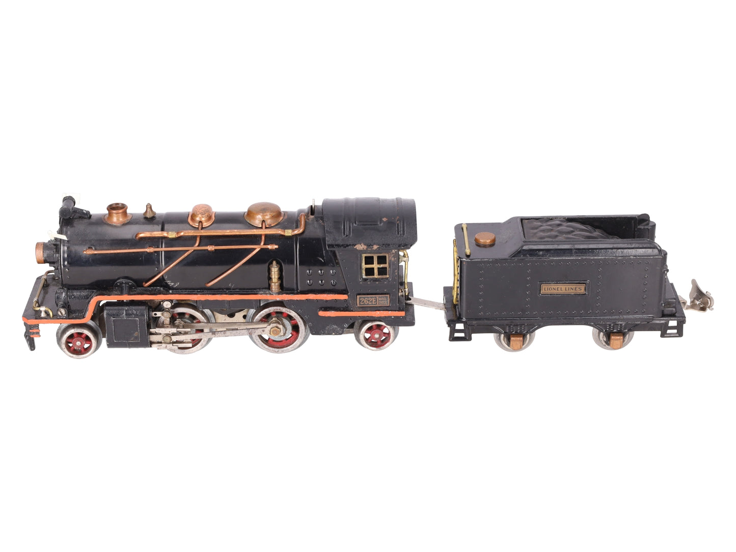 Lionel 262E Vintage O Prewar 2-4-2 Steam Locomotive & Tender